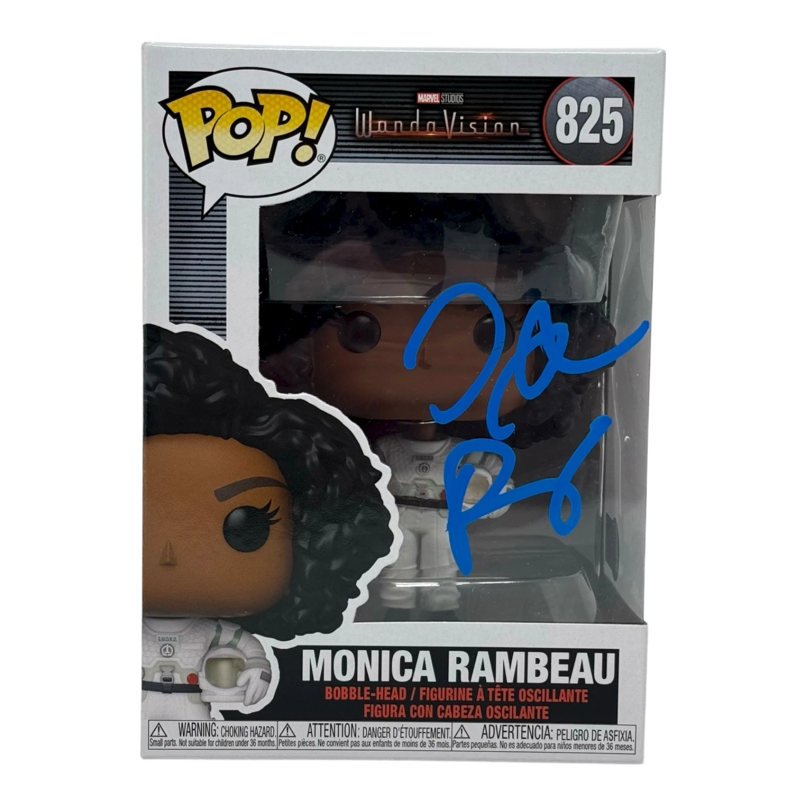 Teyonah Parris Signed WandaVision Monica Rambeau 825 Marvel Autograph Beckett