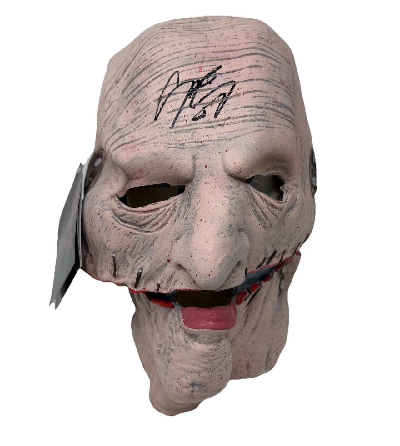 Corey Taylor Signed Autographed Slipknot Mask Gray Chapter Beckett Witnessed COA