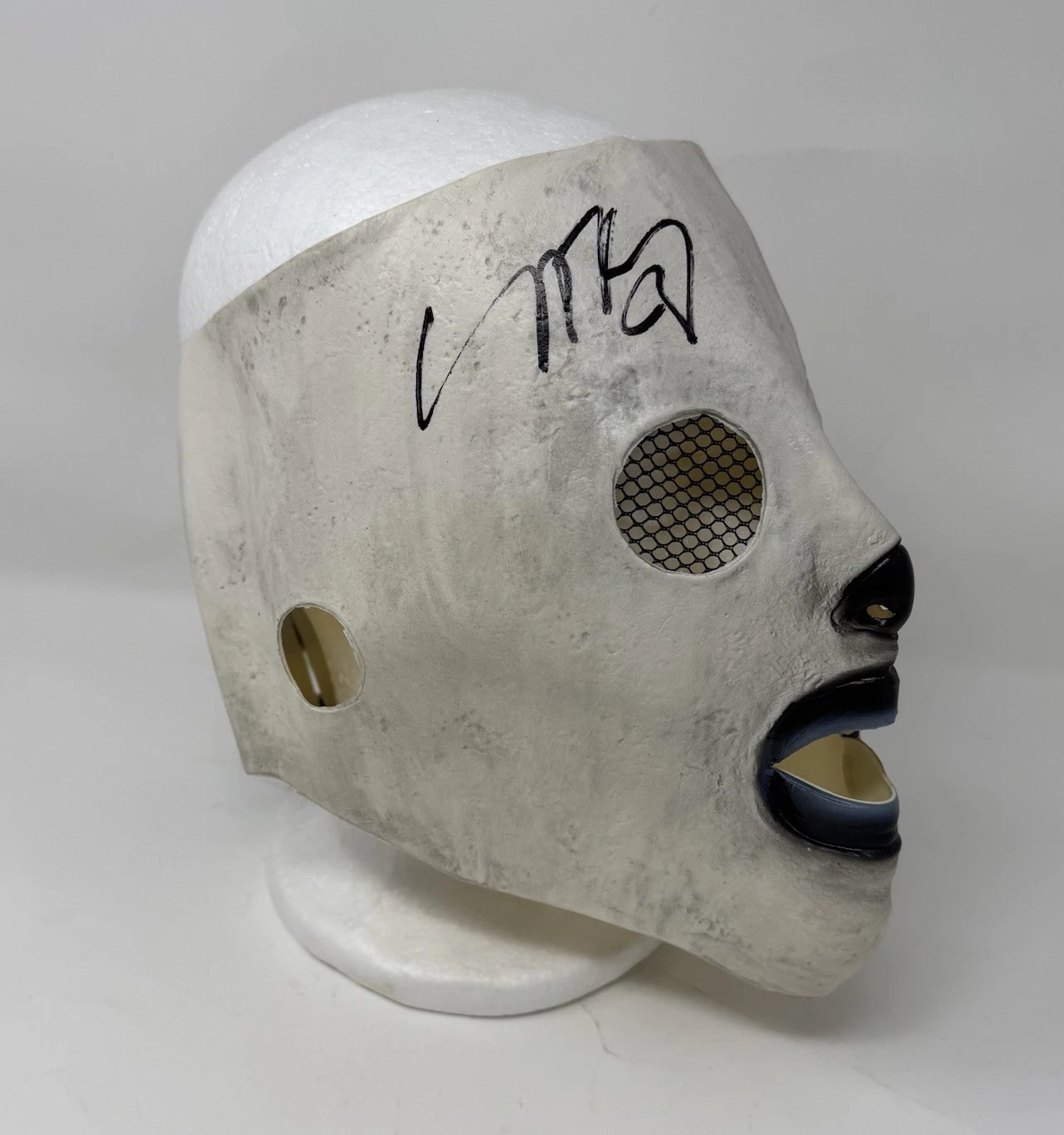 Corey Taylor Signed Autograph Slipknot Mask All Hope Is Gone Proof Beckett COA