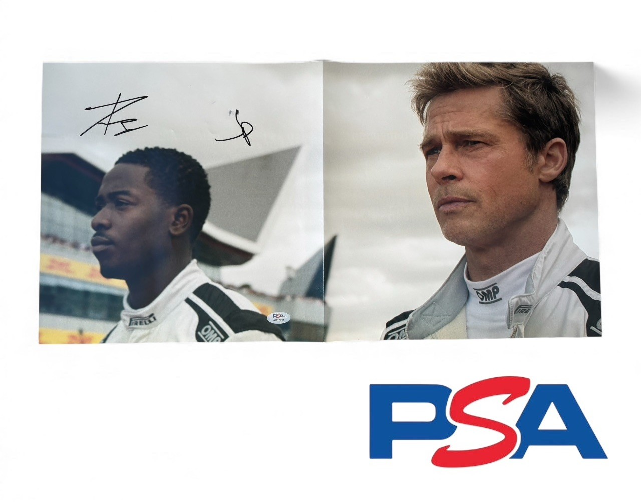 Damson Idris ‘Joshua Pearce’ JP Signed F1 The Movie Vinyl Poster Insert PSA AUTO