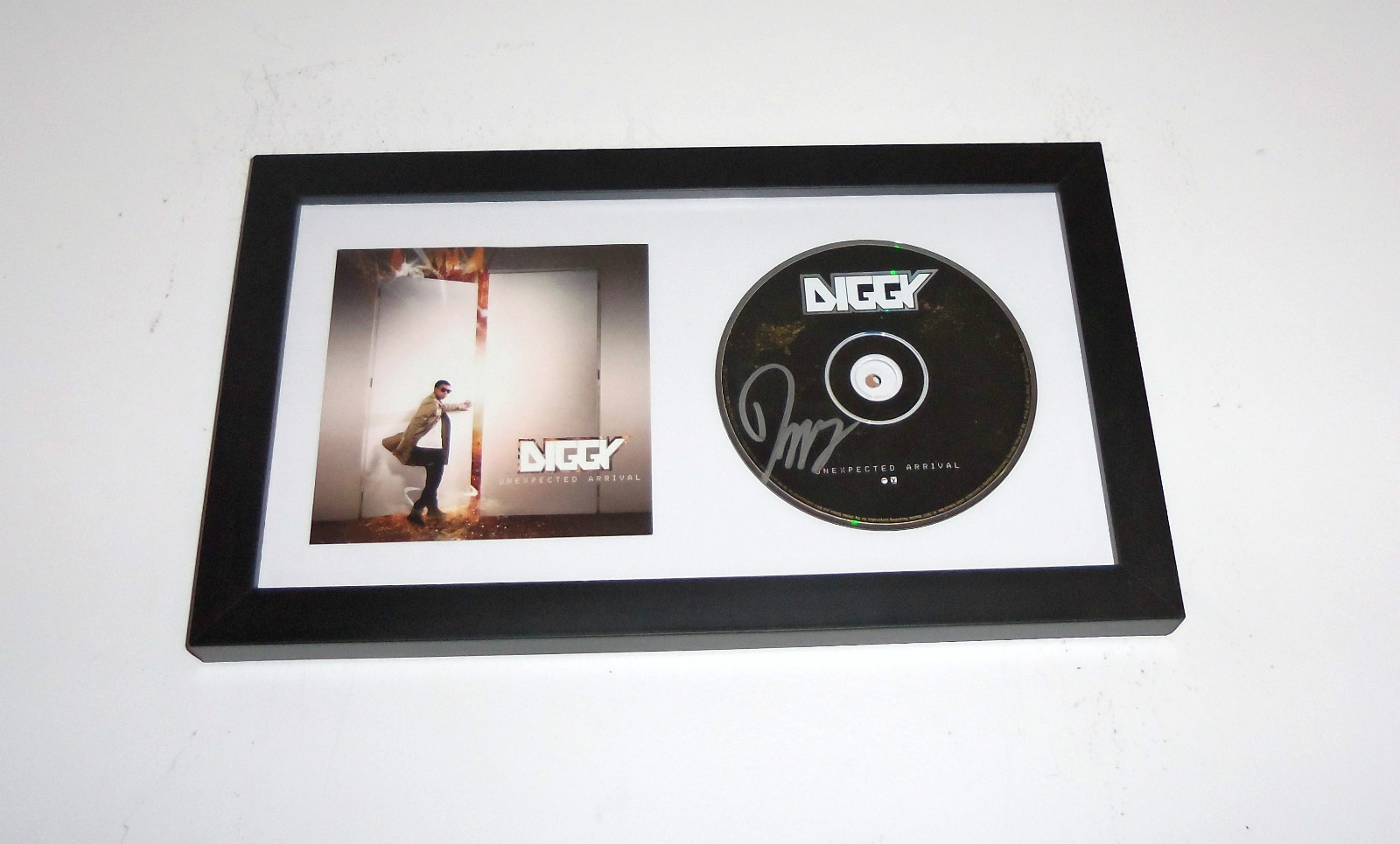 Unexpected Arrival DIGGY SIMMONS Signed Autographed FRAMED CD Album COA! PROOF