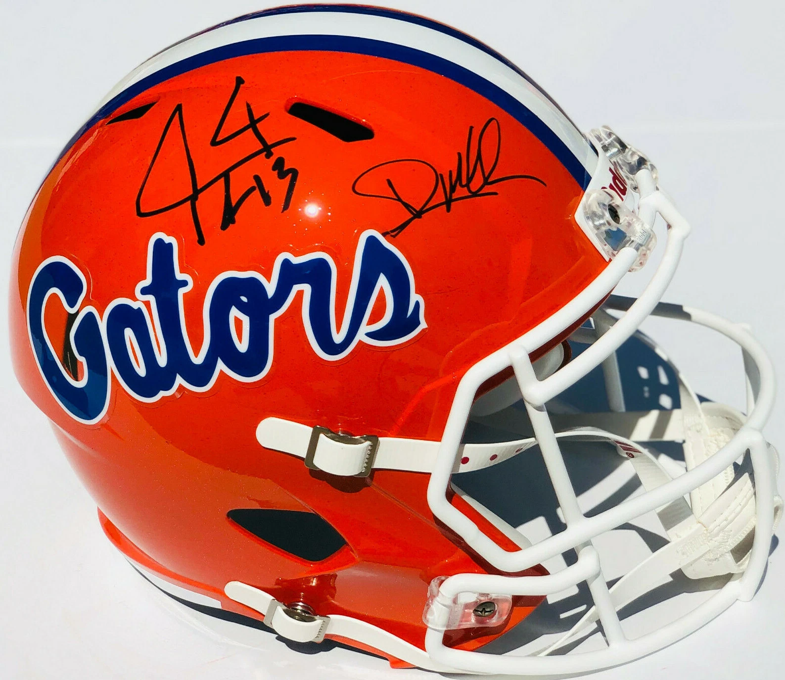 PSA/DNA Florida DAN MULLEN & FELEIPE FRANKS Signed Autographed Football Helmet