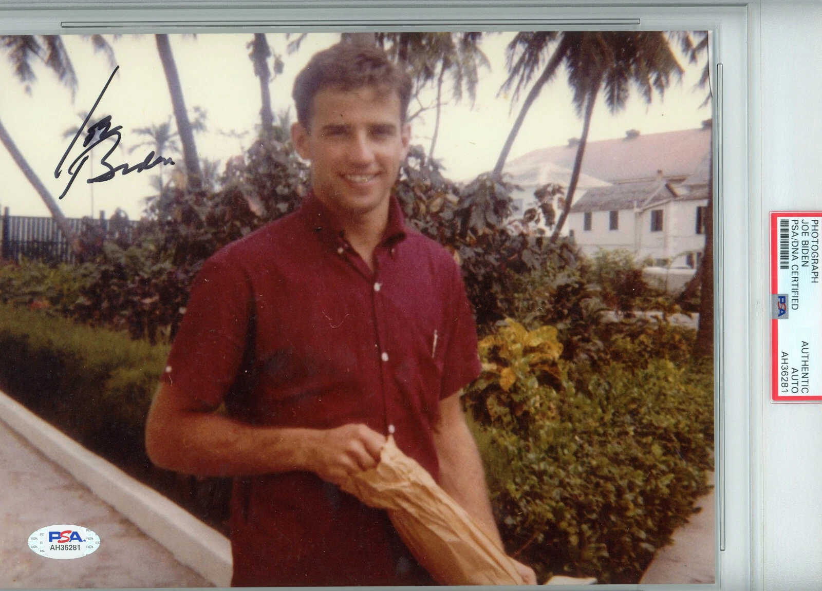 PSA/DNA 46th US President JOE BIDEN Signed Autographed Historical 8x10 Photo