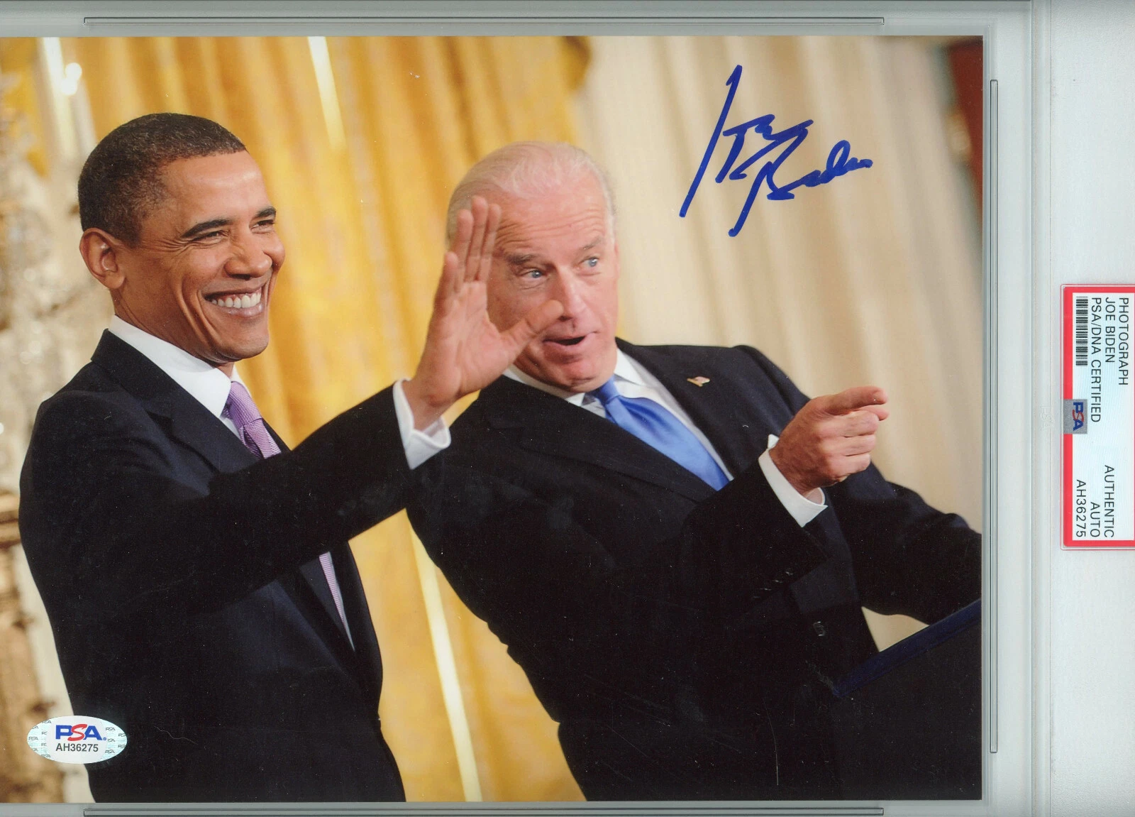PSA/DNA 46th US President JOE BIDEN Signed Autographed Historical 8x10 Photo