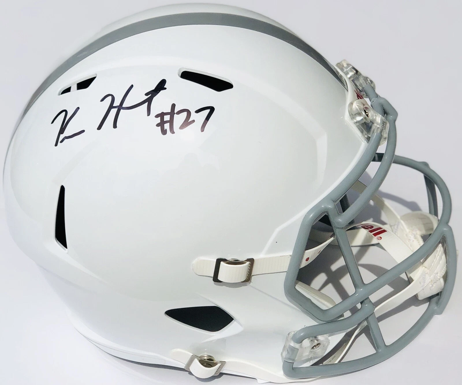 PSA/DNA CLE Browns KAREEM HUNT Signed Autographed Custom ICE Football Helmet