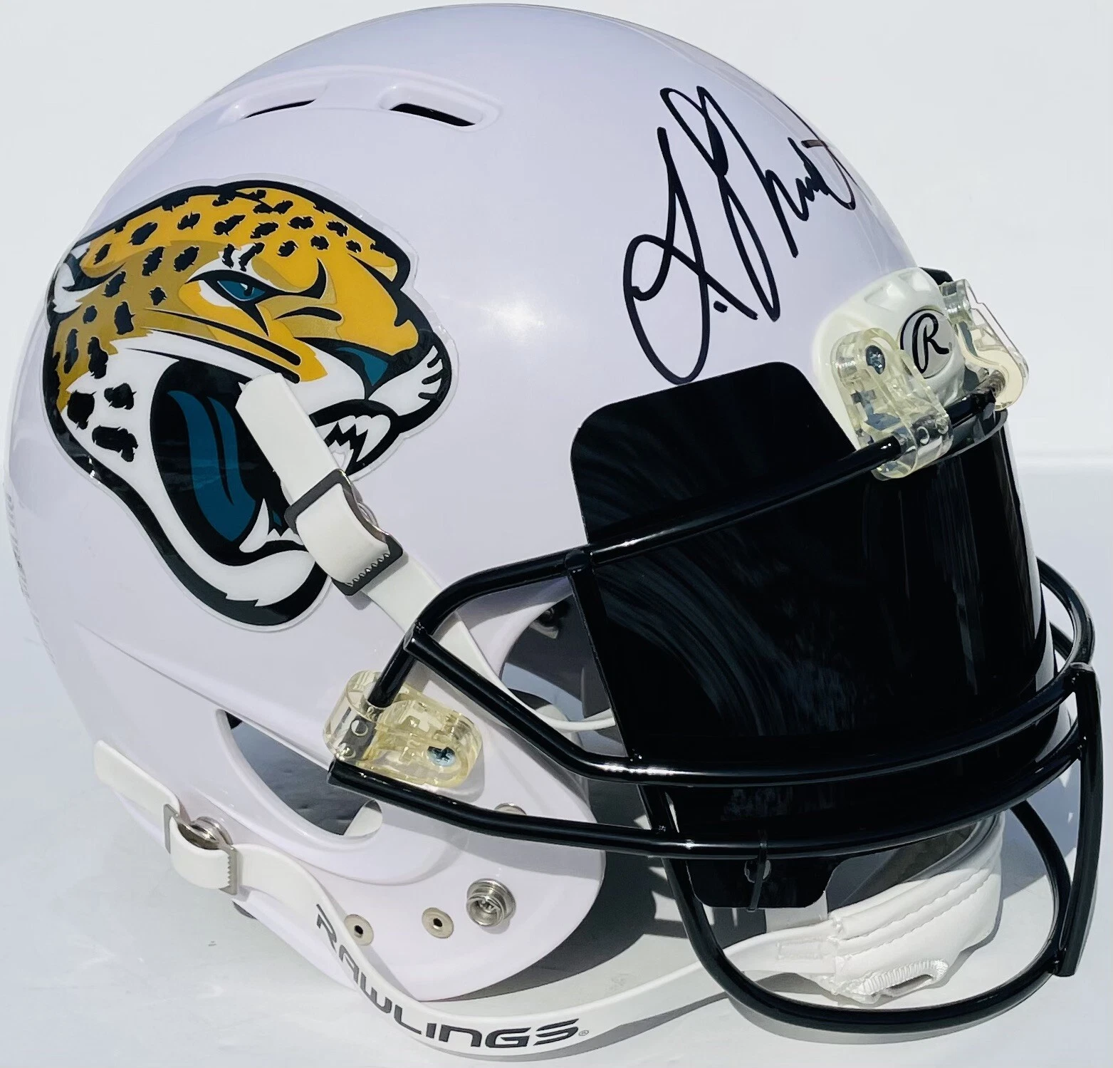 PSA/DNA Jacksonville Jaguars LAVISKA SHENAULT Signed Autographed Football Helmet