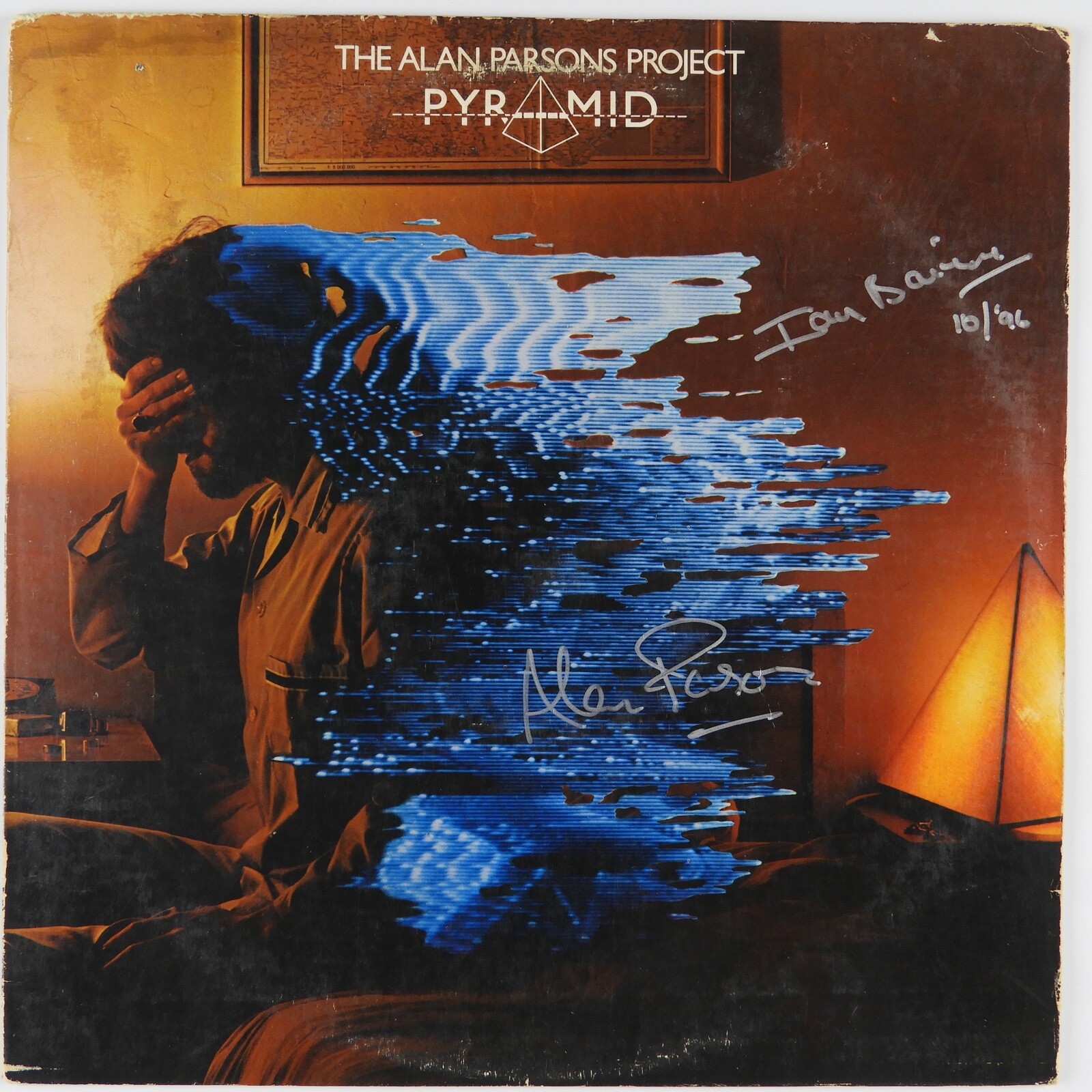 Alan Parsons Project Signed Autograph Record Album JSA Vinyl  Pyramid Ian