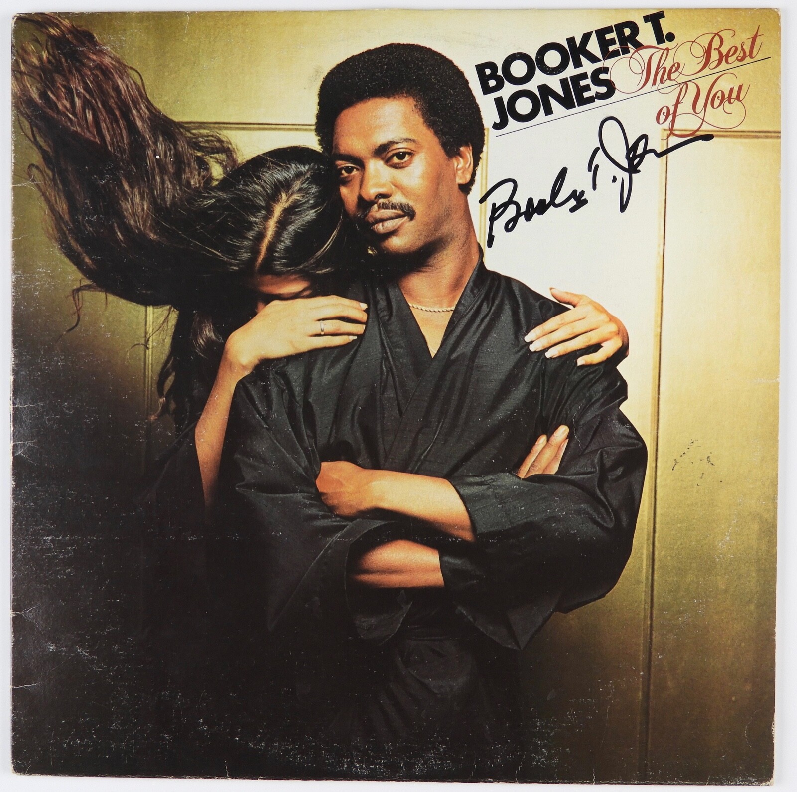 Booker T Jones JSA Signed Autograph Record Album Vinyl & The MG's