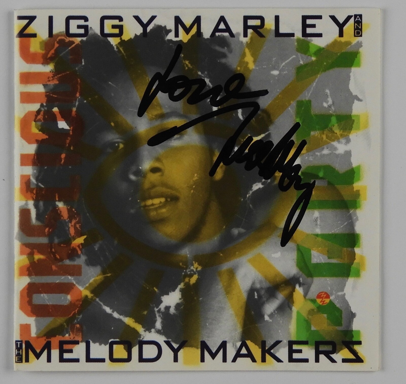 ZIGGY MARLEY JSA SIGNED AUTOGRAPH CD BOOKLET THE MELODY MAKERS COLLECTIBLE MEMORABILIA