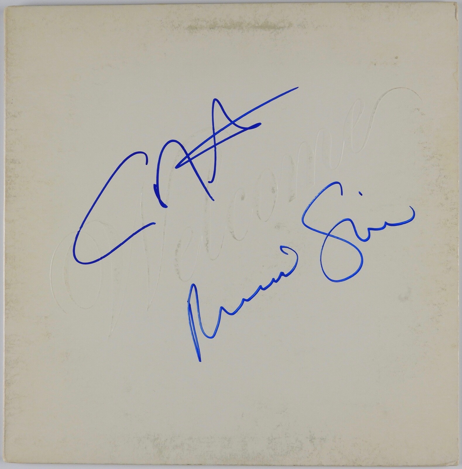 Carlos Santana & Michael Shrieve JSA Autograph Signed Album Record Vinyl LP