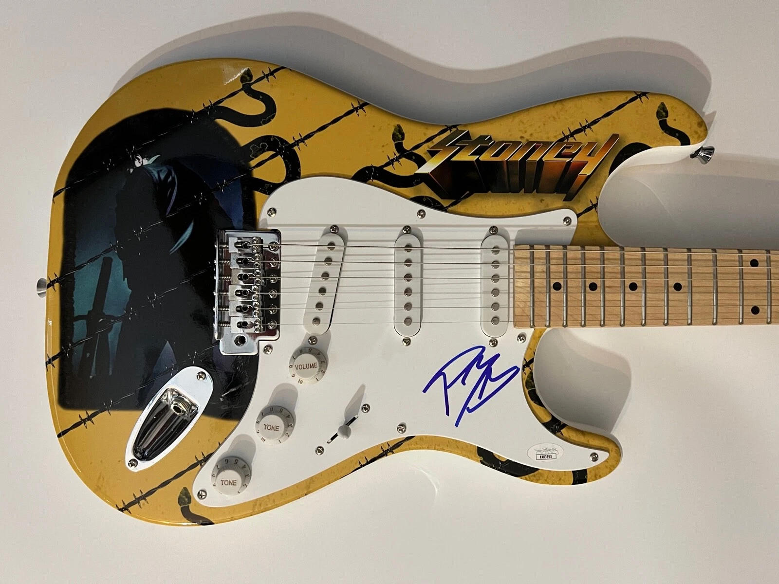 Post Malone JSA Autograph Signed Guitar