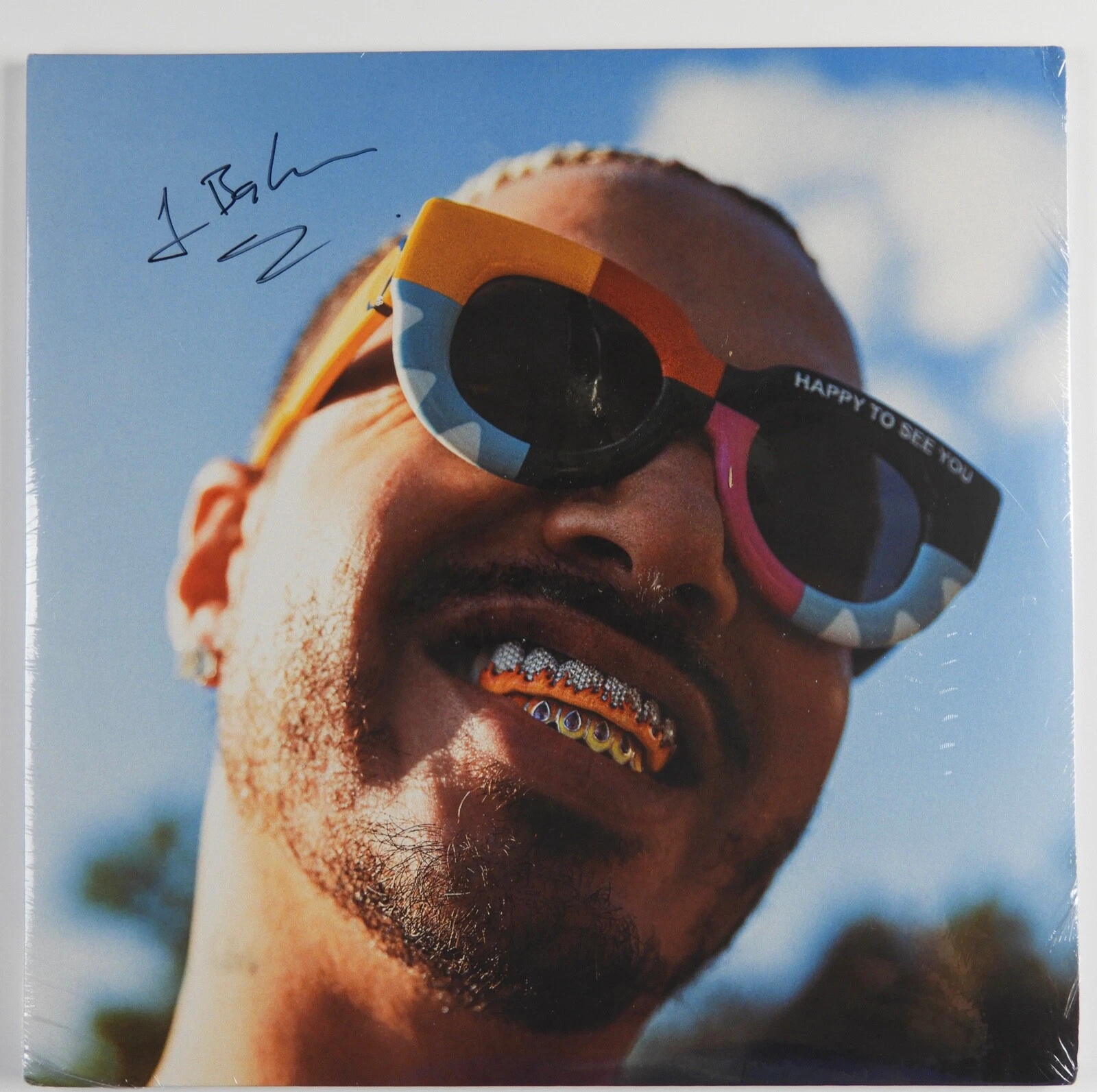 J Blavin Signed Autograph Album Record Vinyl Happy To See You JSA