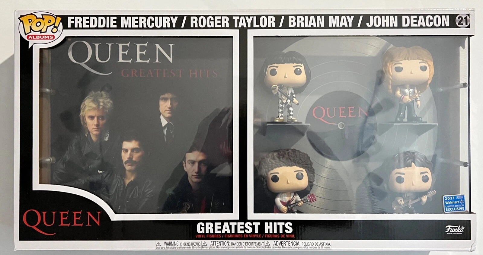 Queen Greatest Hits Walmart Exclusive Funko Pop Albums 21