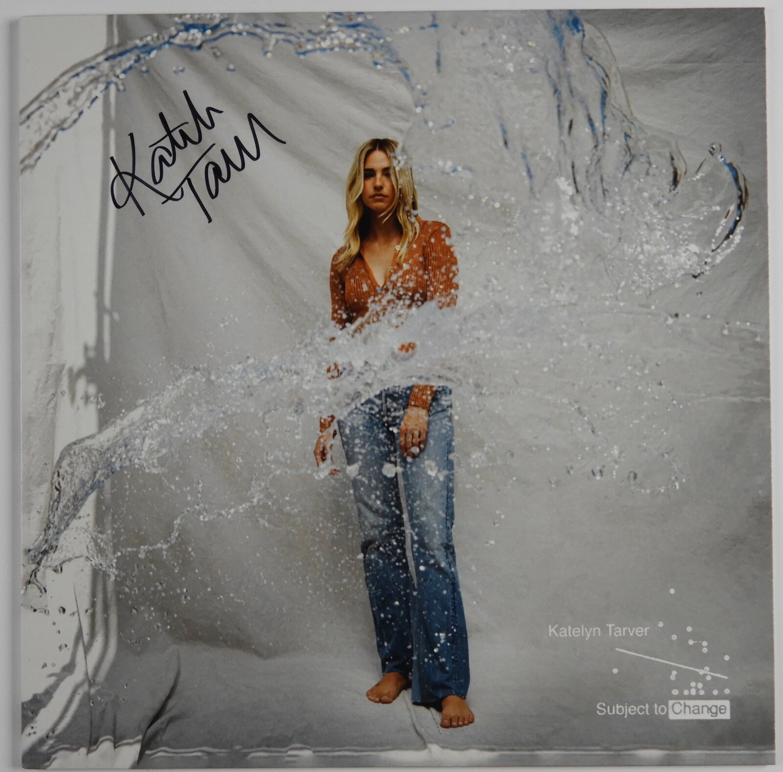 Katelyn Tarver JSA Signed Autograph Album Record Subject To Change