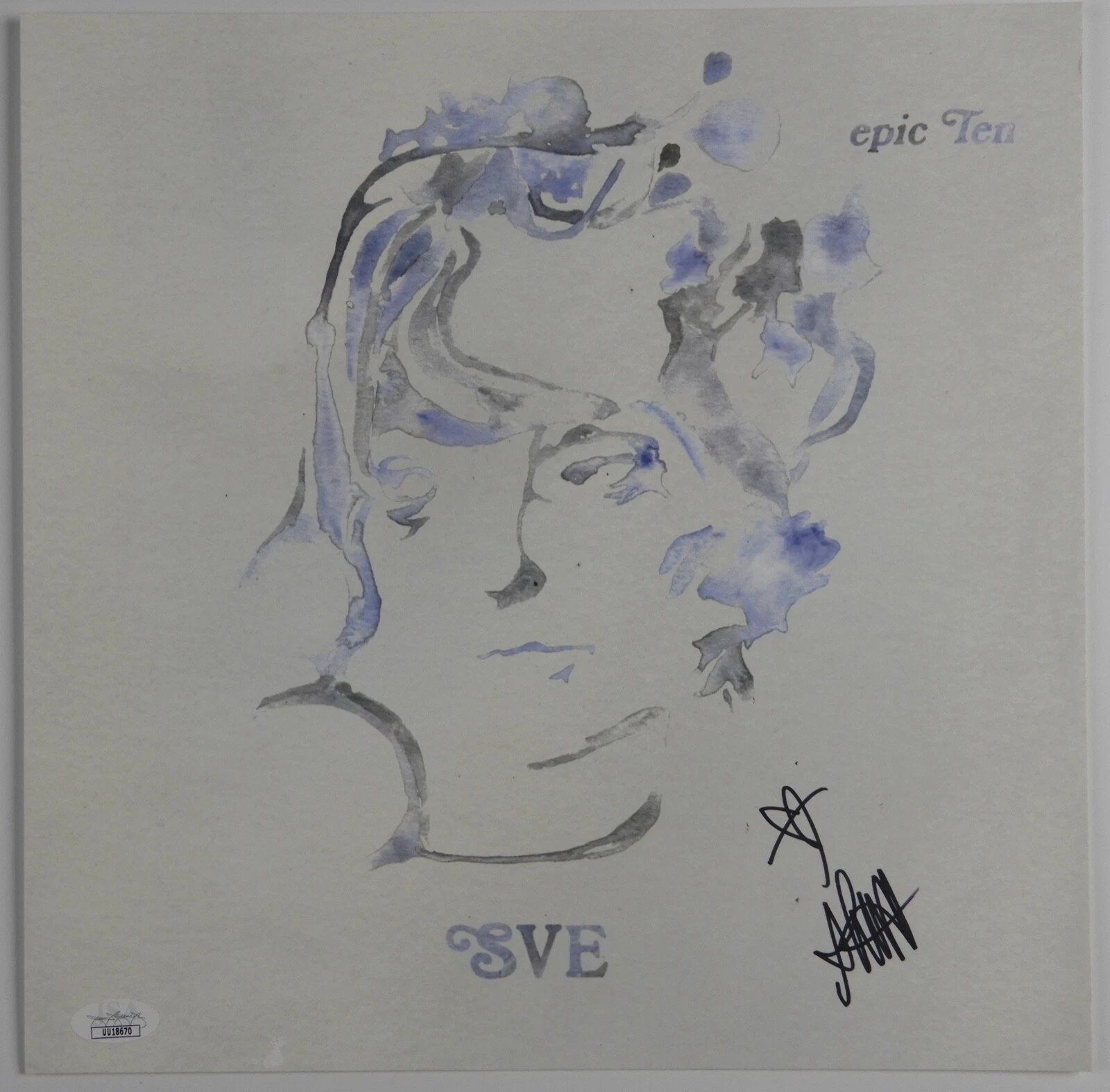 Sharon Van Etten Epic Ten JSA Signed Autograph Signed 12