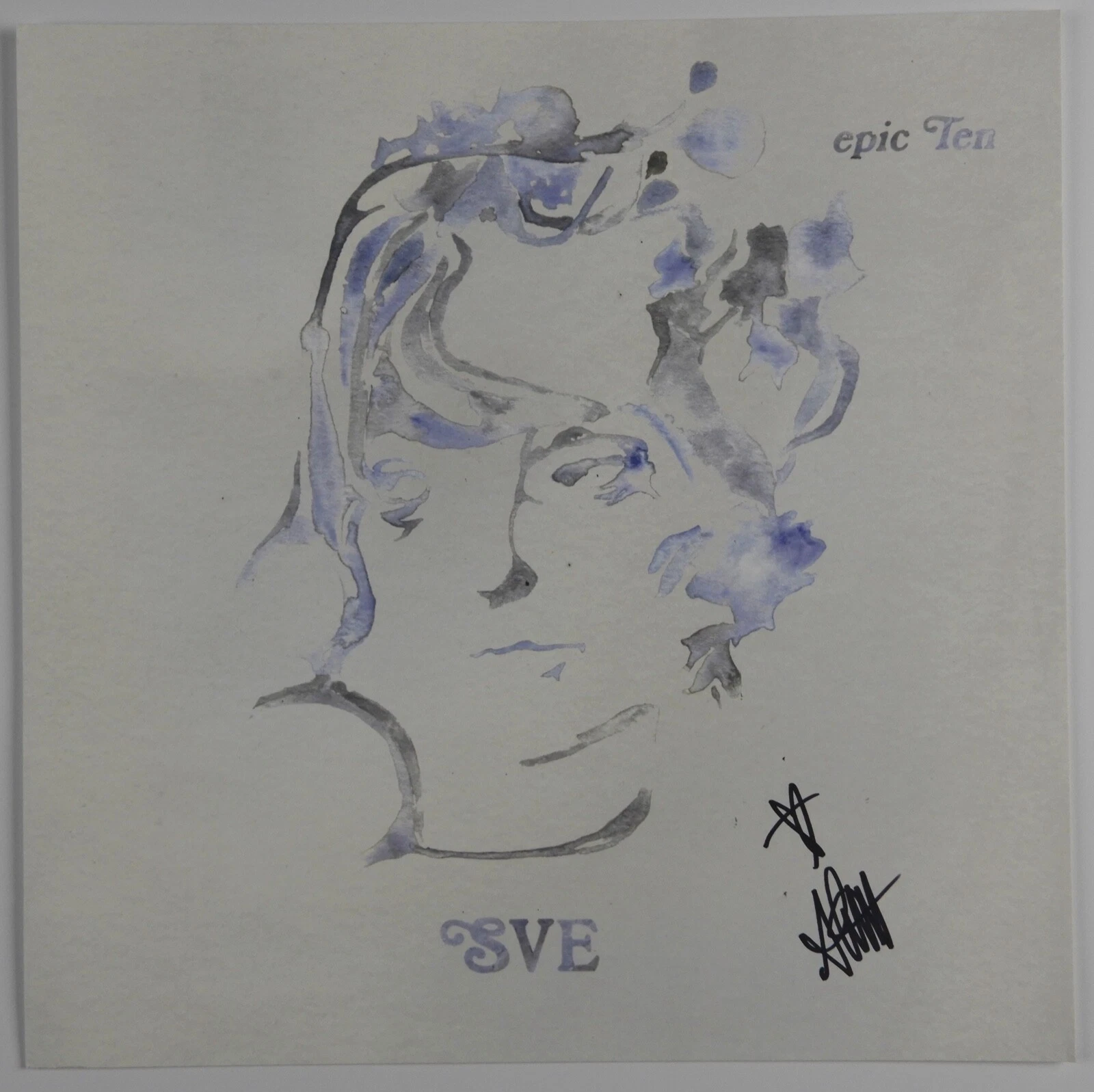Sharon Van Etten Epic Ten JSA Signed Autograph Signed 12