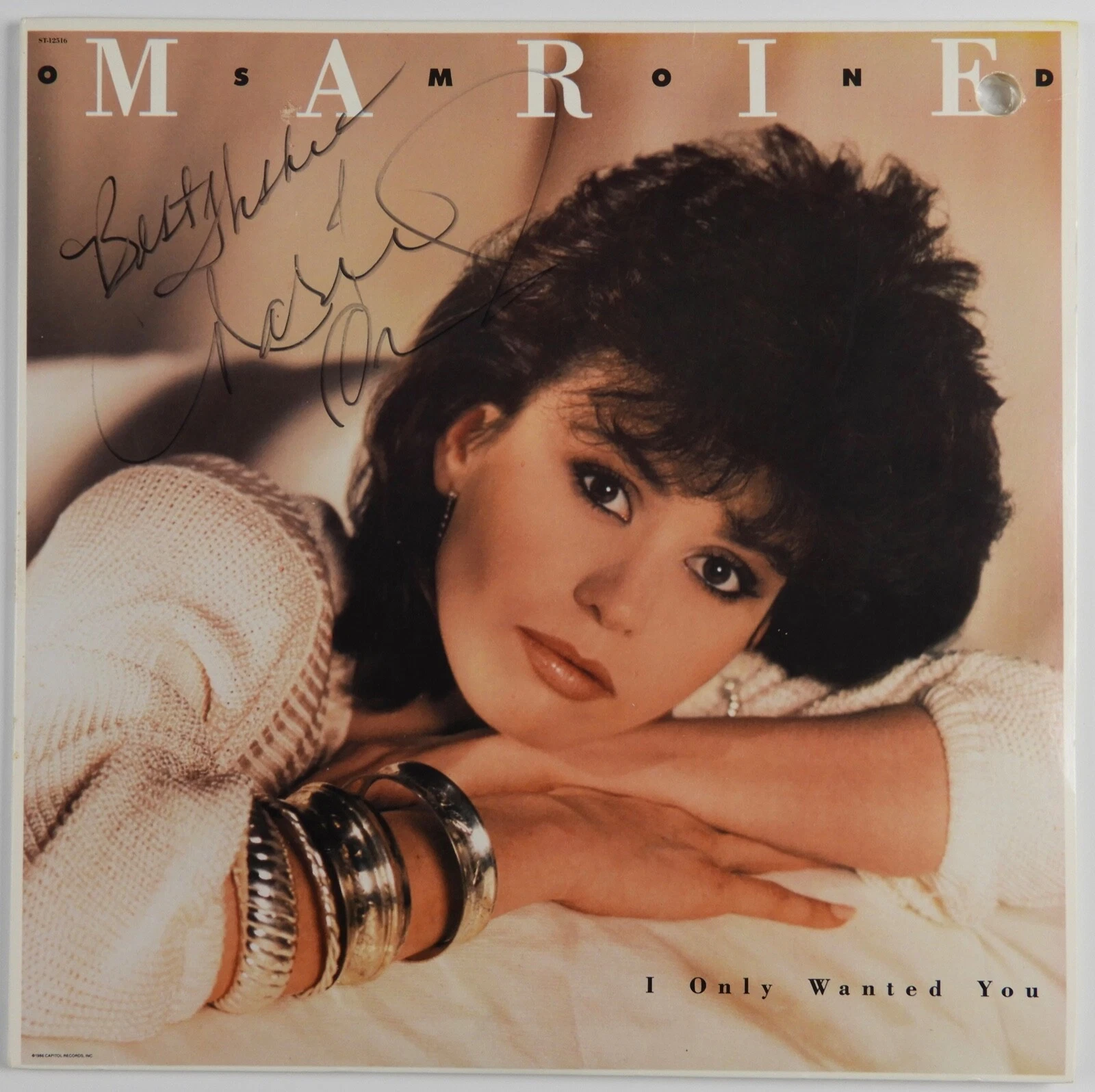 Marie Osmond JSA Signed Autograph Album Vinyl Record I Only Wanted You