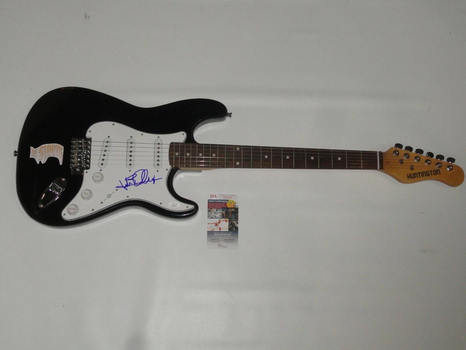 LUKE SPILLER SIGNED ELECTRIC GUITAR THE STRUTS AUTOGRAPHED PROOF 1 JSA COA