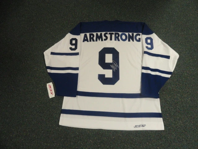 COLBY ARMSTRONG SIGNED TORONTO MAPLE LEAFS 3RD JERSEY LICENSED