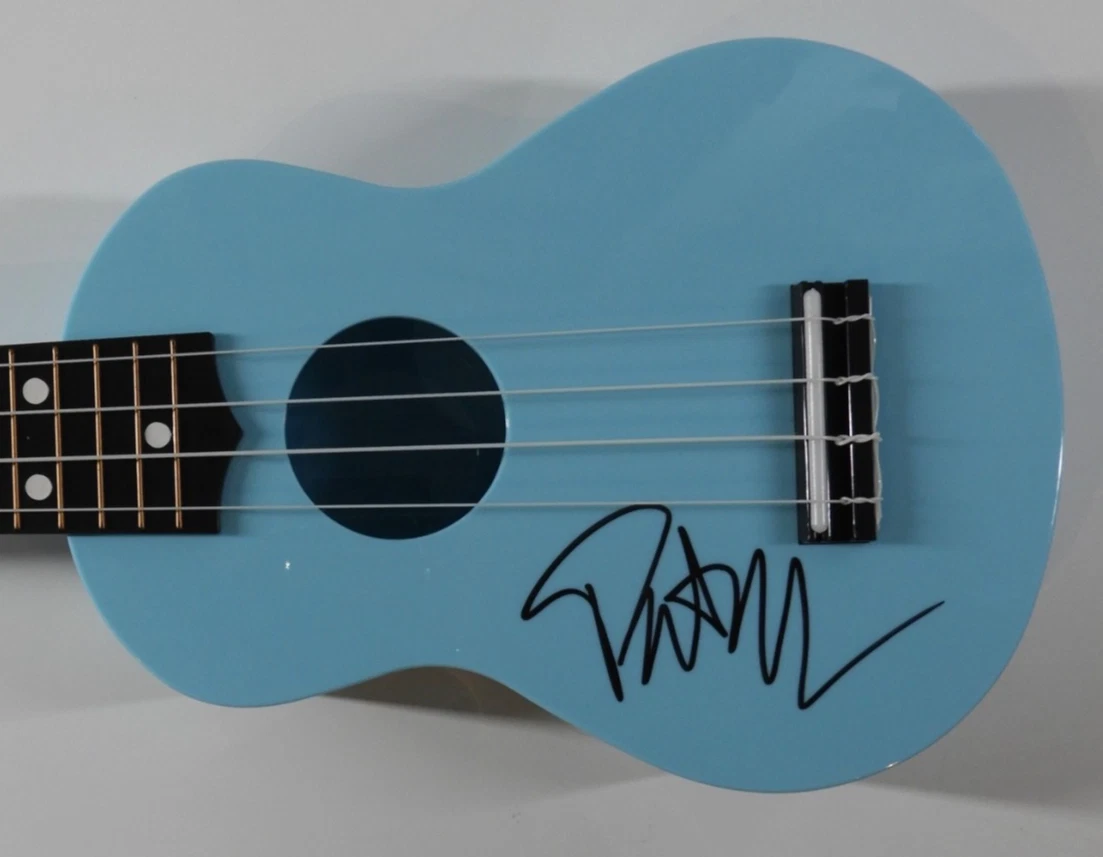 Train Pat Monahan Signed Autograph JSA Ukulele 21