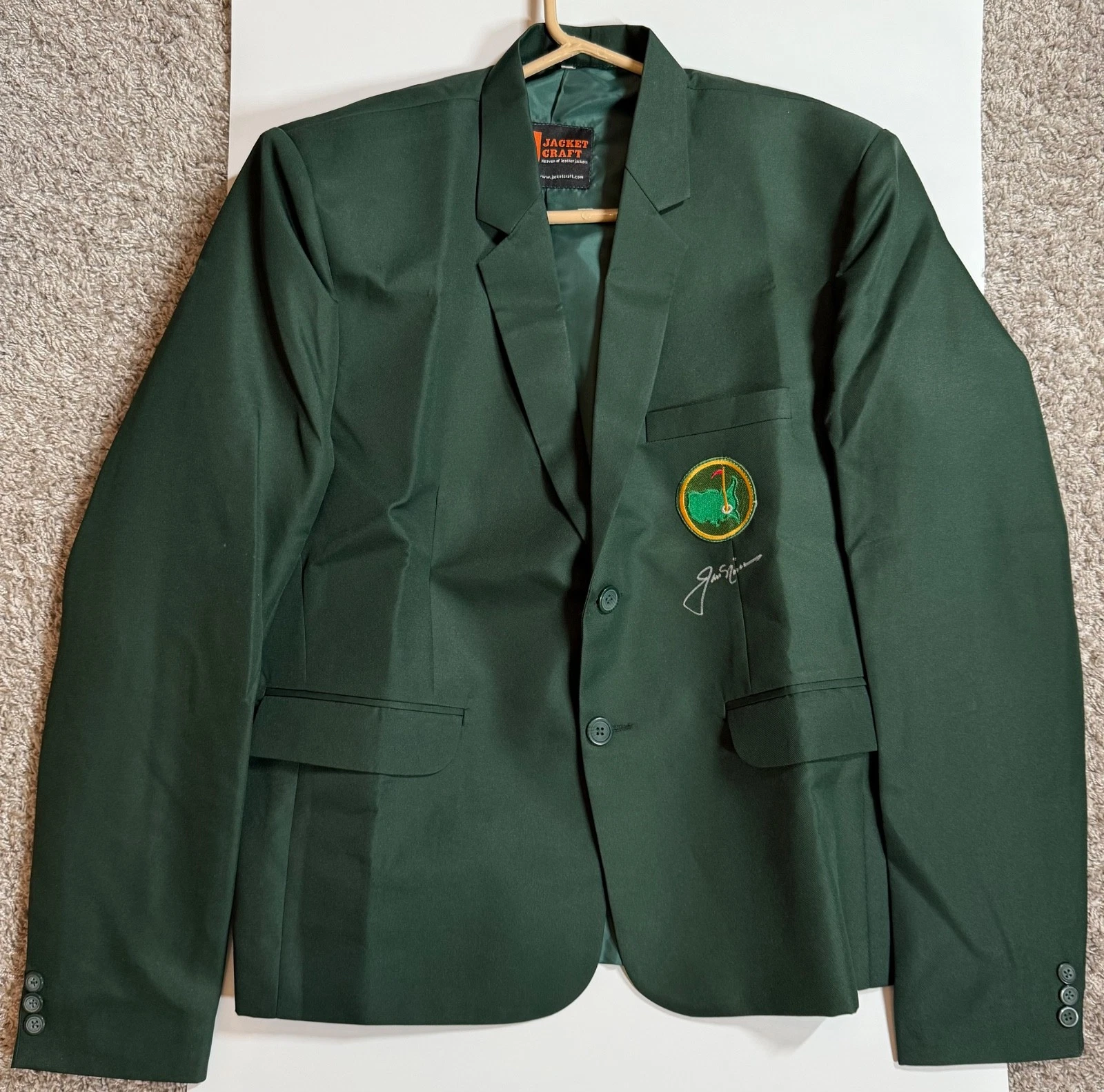 Jack Nicklaus JSA Autograph Signed Masters Green Jacket Sports Coat