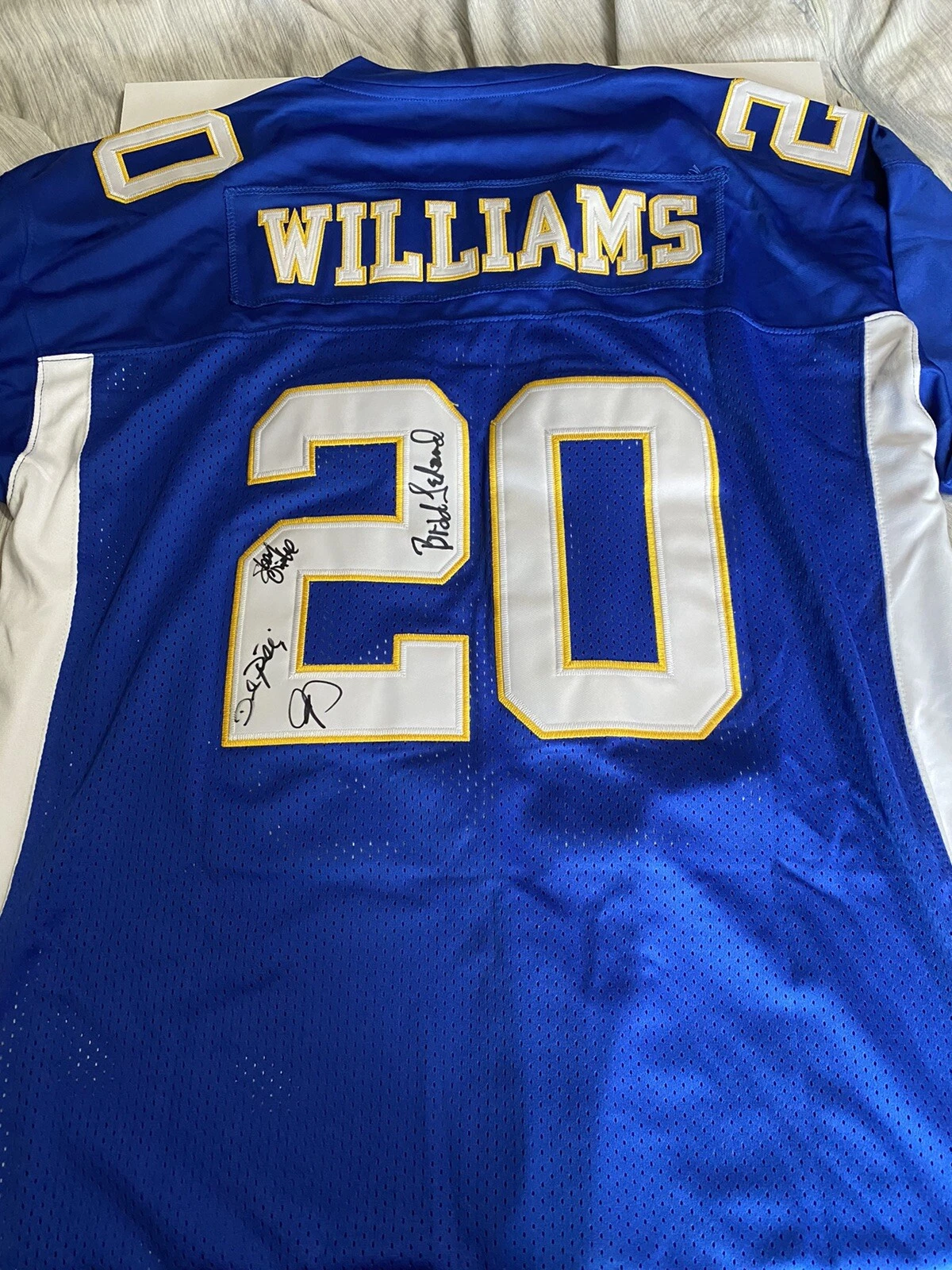 Friday Night Lights Signed Autographed Cast Jersey Smash Williams Football TV