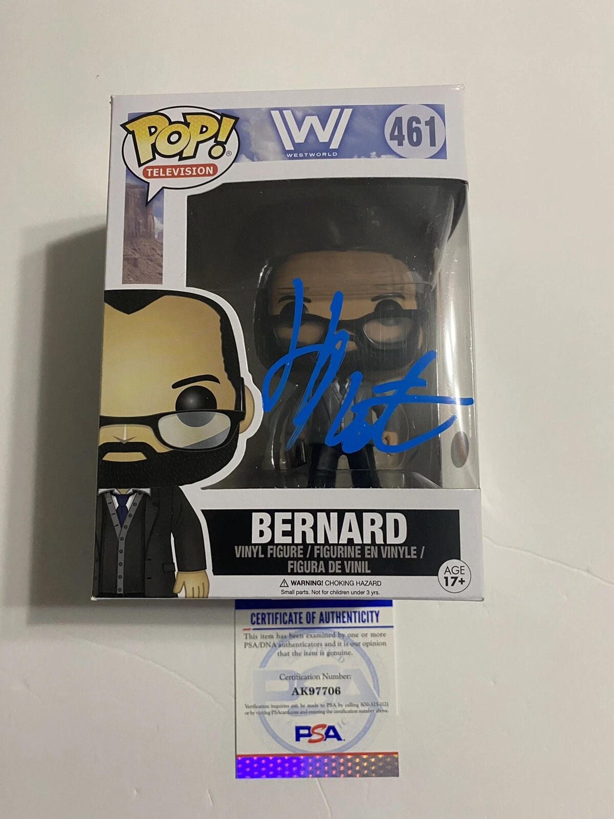 Jeffrey Wright Westworld signed Autographed Funko Pop ‘Bernard’ PSA Rare COA