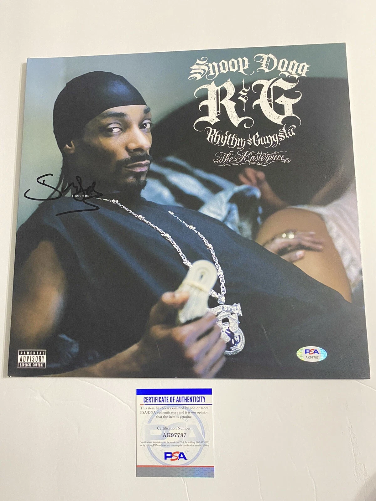 Snoop Dogg signed autographed vinyl record ‘Rhythm & Gangsta’ PSA COA