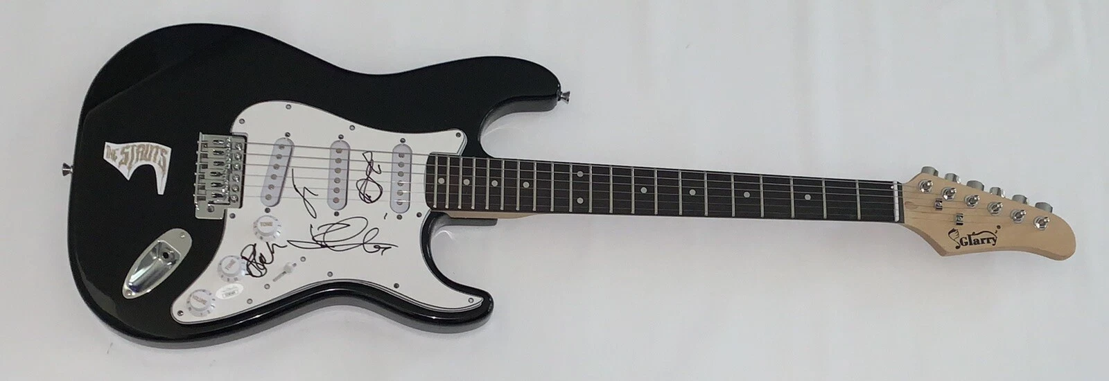 THE STRUTS SIGNED ELECTRIC GUITAR LUKE SPILLER JED GETHIN ADAM ALL 4 JSA COA