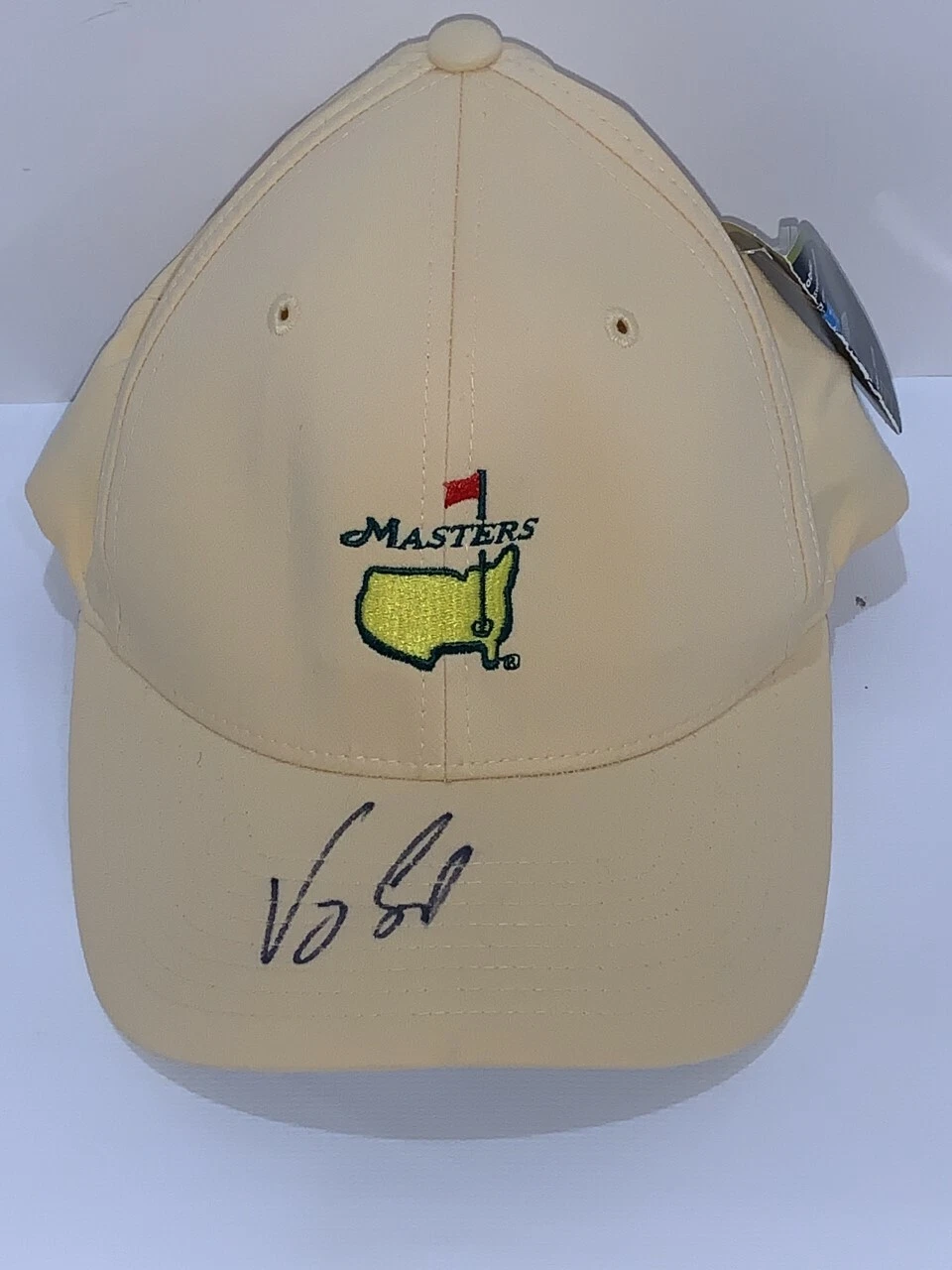 VIJAY SINGH SIGNED UNDATED MASTERS HAT 2000 CHAMPION AUTOGRAPHED RARE