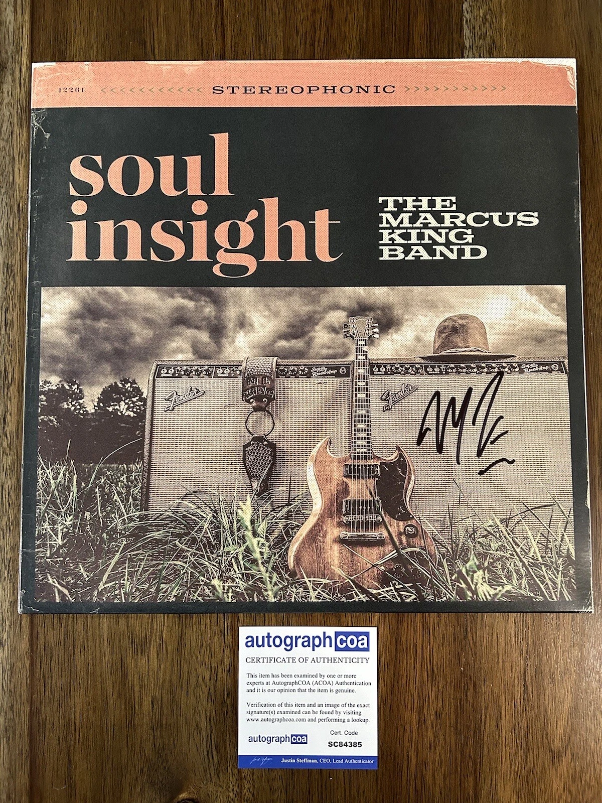 ‘Marcus King Band’ Signed Vinyl Album LP Blues ‘Soul Insight’ ACOA