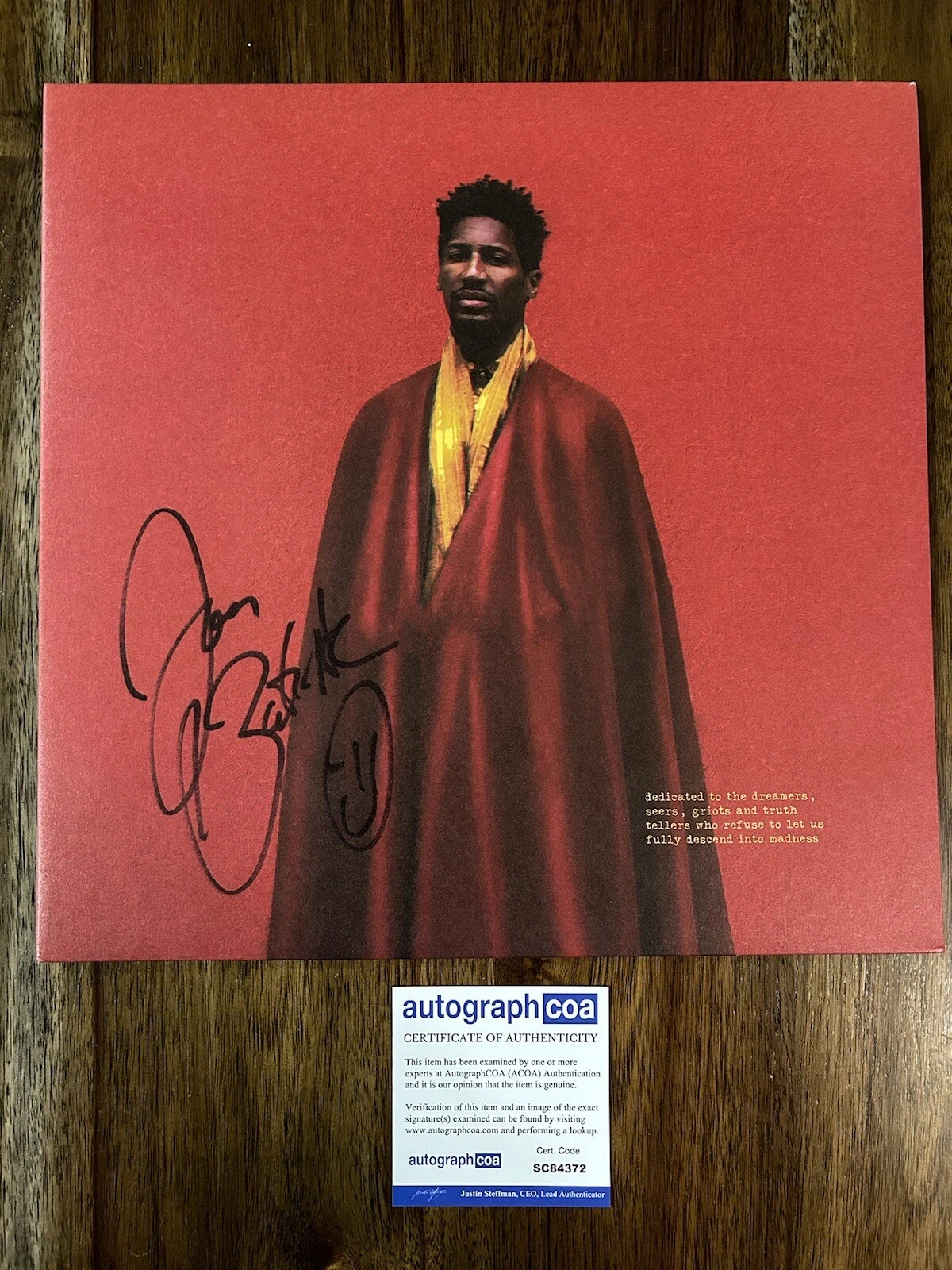 Jon Batiste ‘We Are’ Signed Vinyl Album LP ACOA COA