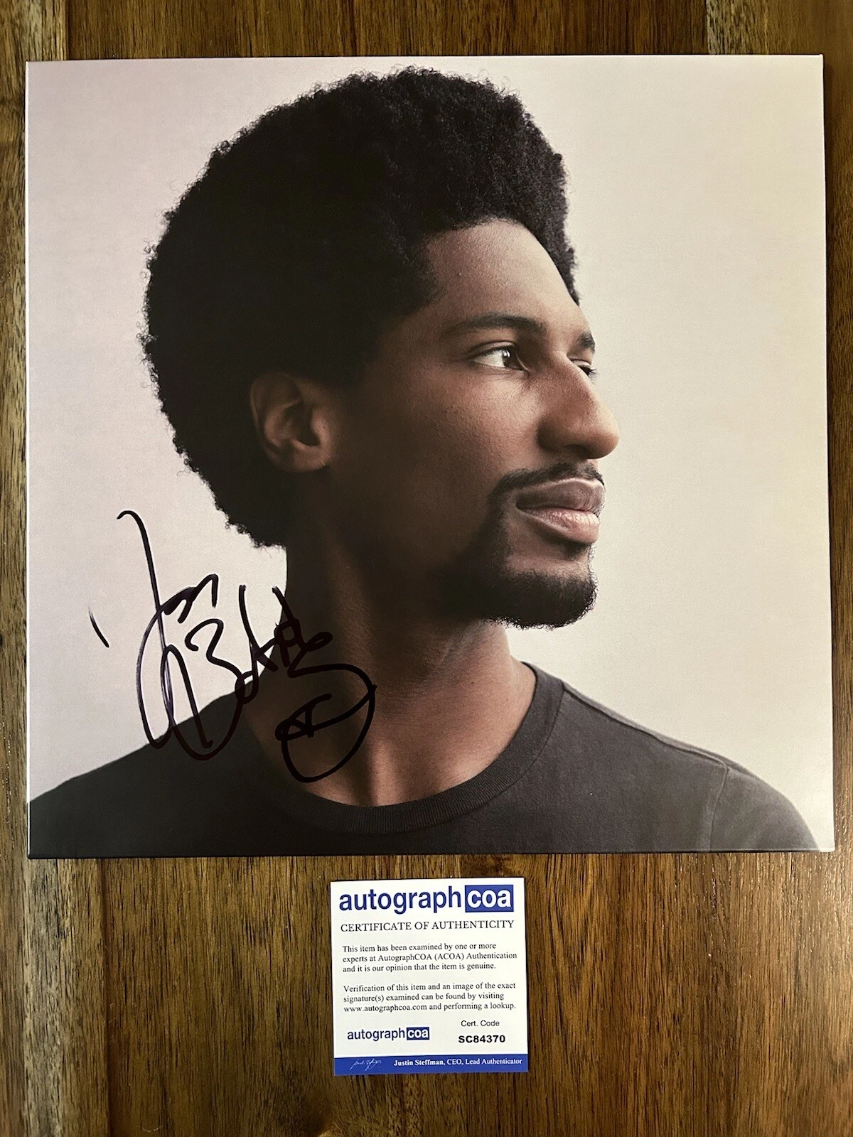 Jon Batiste ‘Hollywood Africans’ Signed Vinyl Album LP ACOA COA