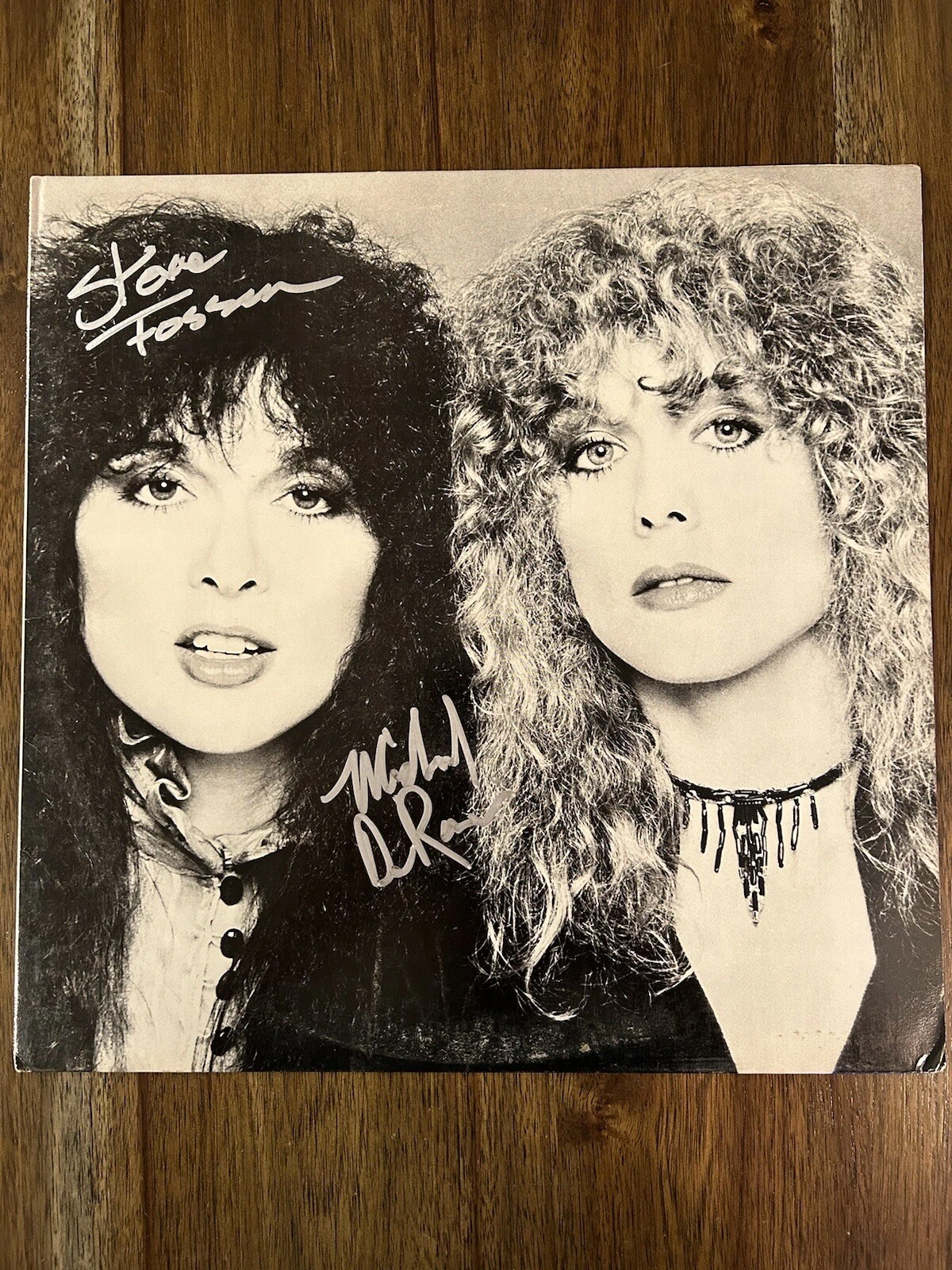 Michael DeRosier & Steve Fossen ‘Heart’ Signed Vinyl Album ‘Bebe Le Strange’