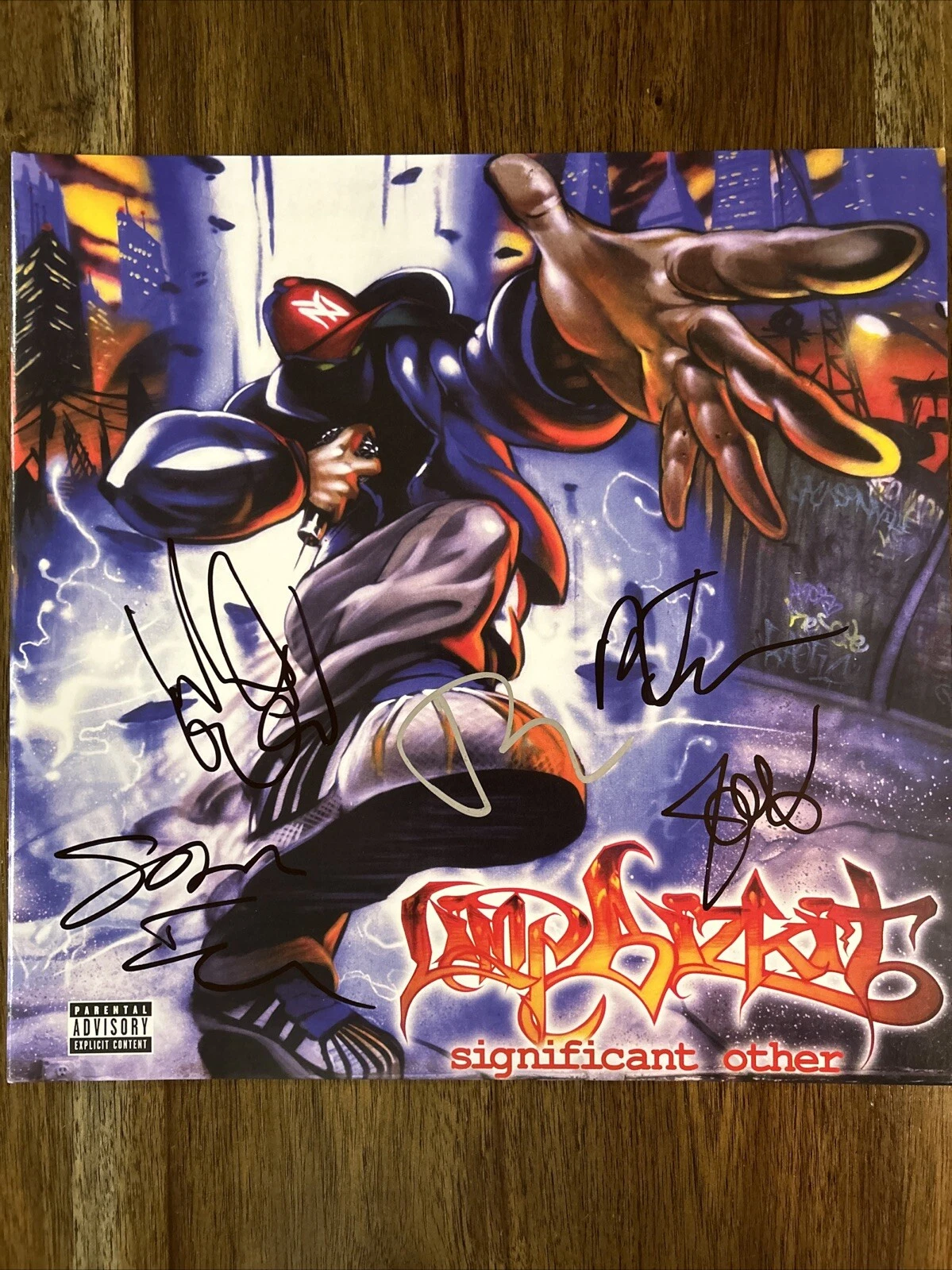 ‘Limp Bizkit’ Band Signed ‘Significant Other’ Vinyl Album ‘Fred Durst’ +4 PROOF