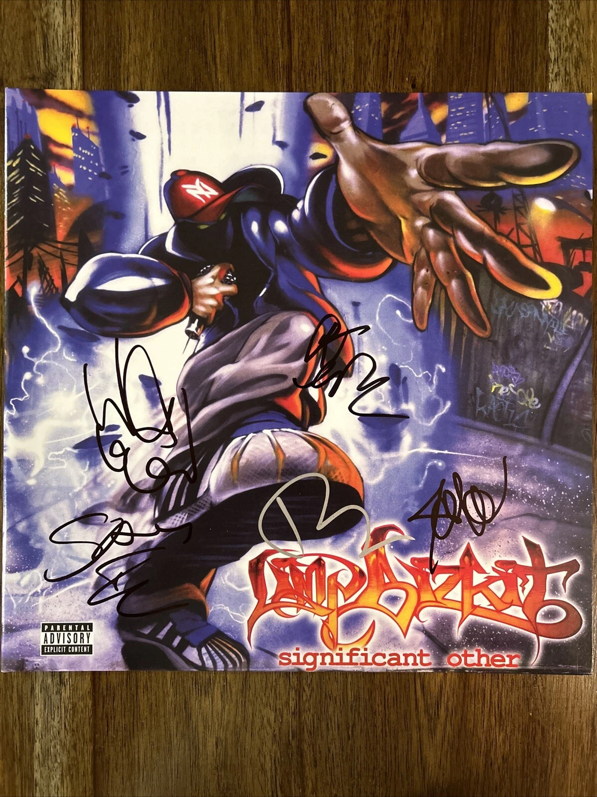 ‘Limp Bizkit’ Band Signed ‘Significant Other’ Vinyl Album ‘Fred Durst’ +4 PROOF