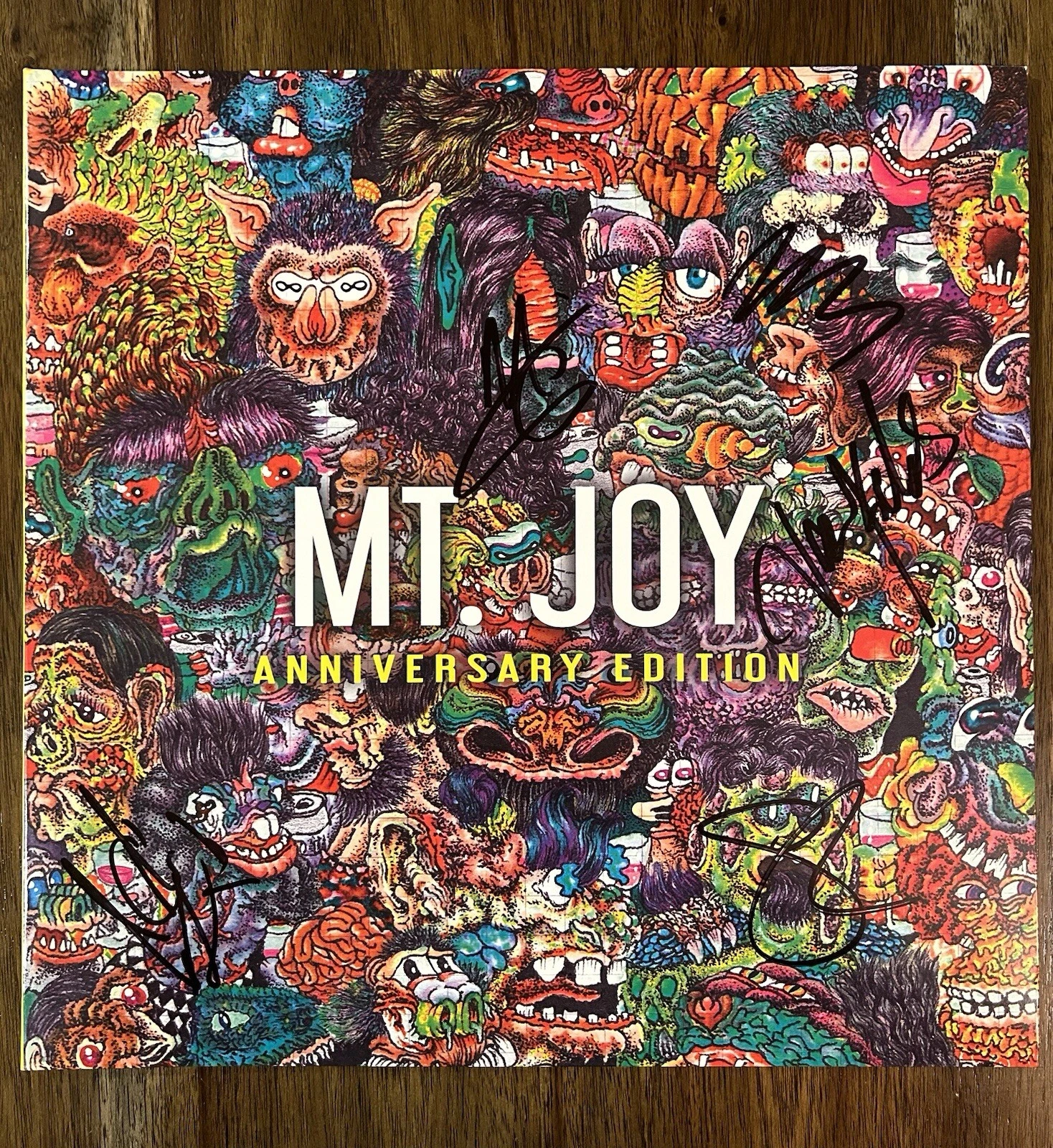 ‘Mt. Joy’ Full Band Signed Vinyl Album Self Titled Matt Quinn +4