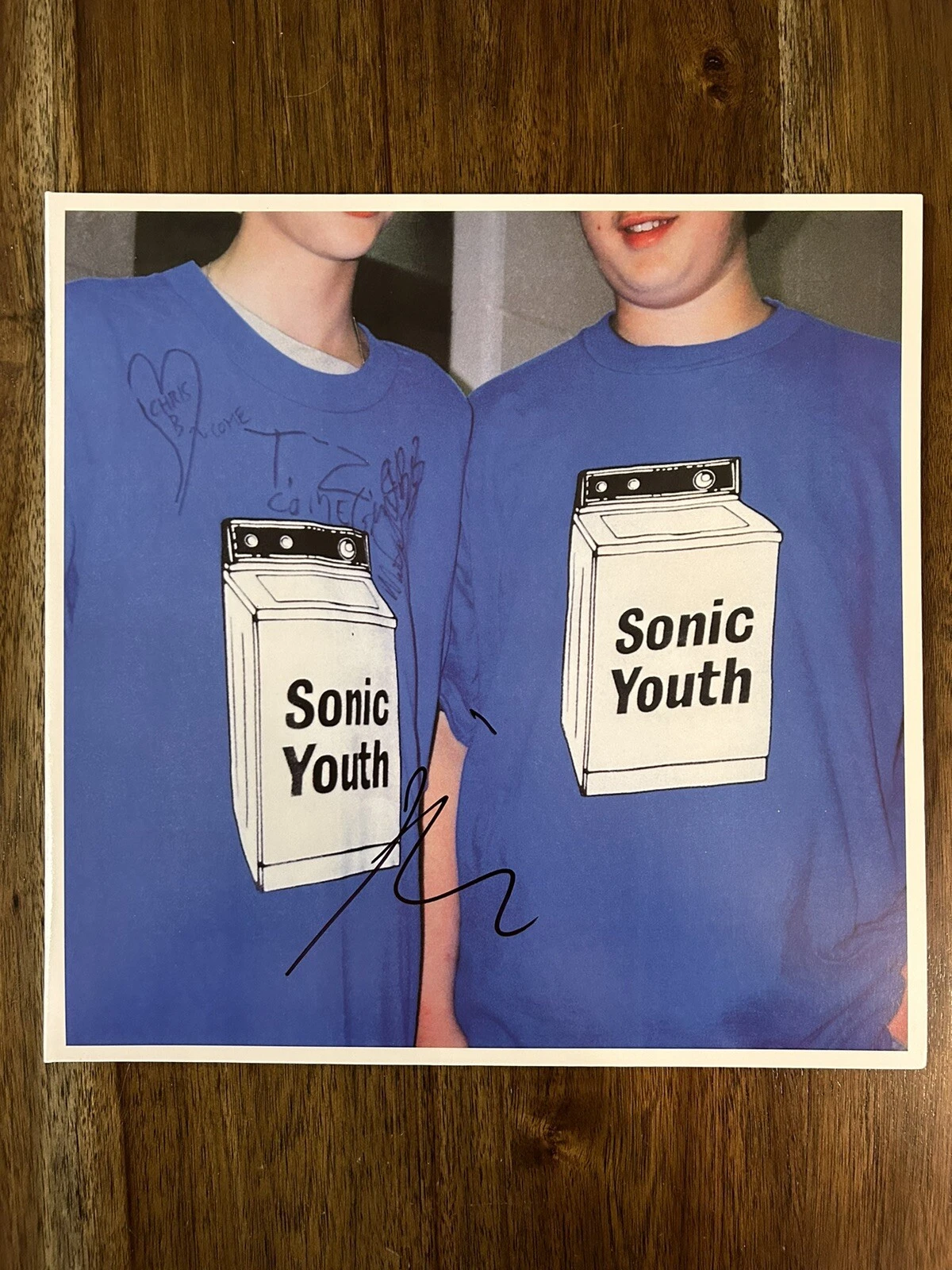 Kim Gordon ‘Sonic Youth’ Signed Vinyl Album ‘Washing Machine’ Beckett Certified