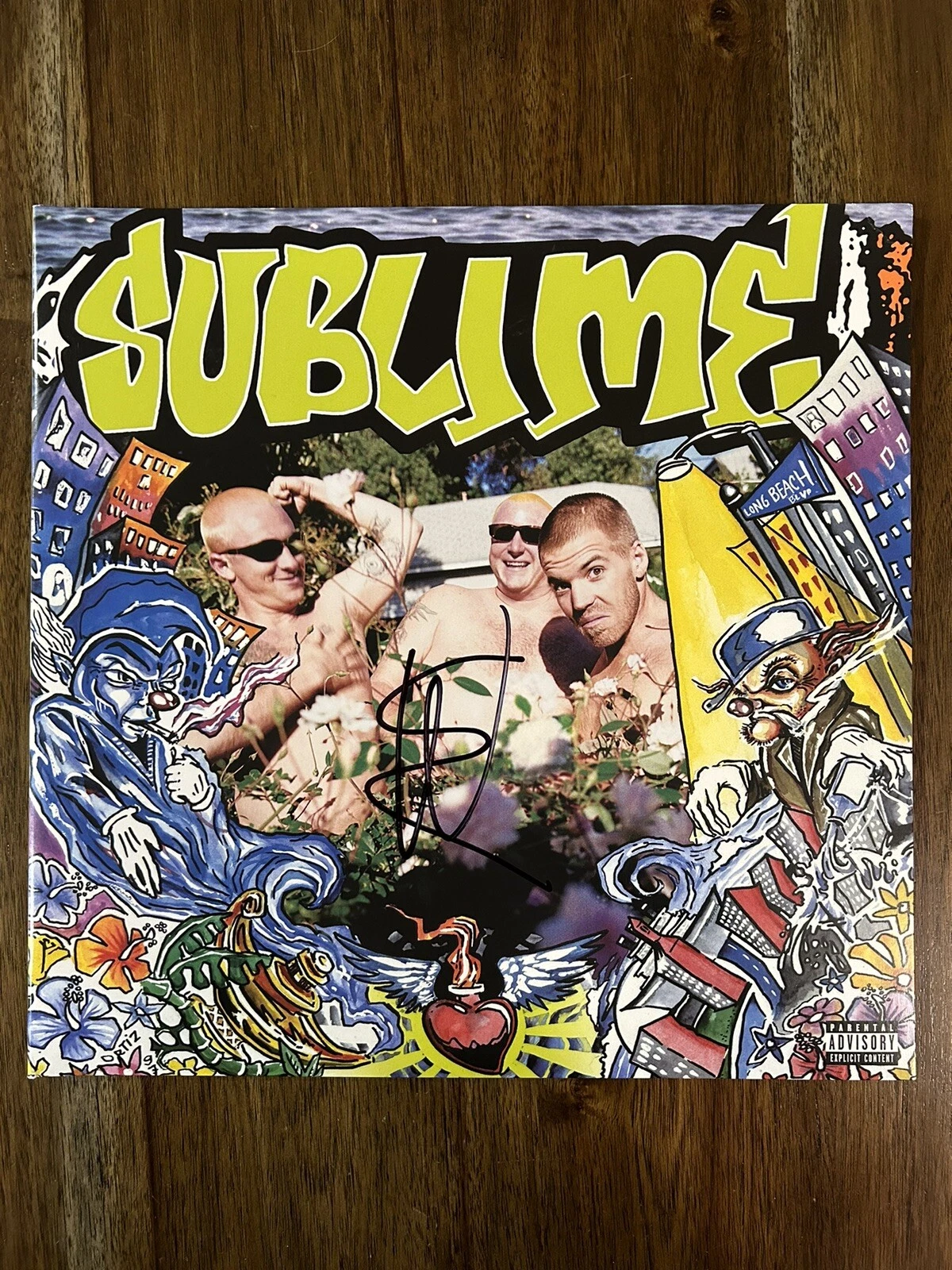 Eric Wilson ‘Sublime’ Bassist Signed Vinyl Album ‘Second-hand Smoke’ Beckett