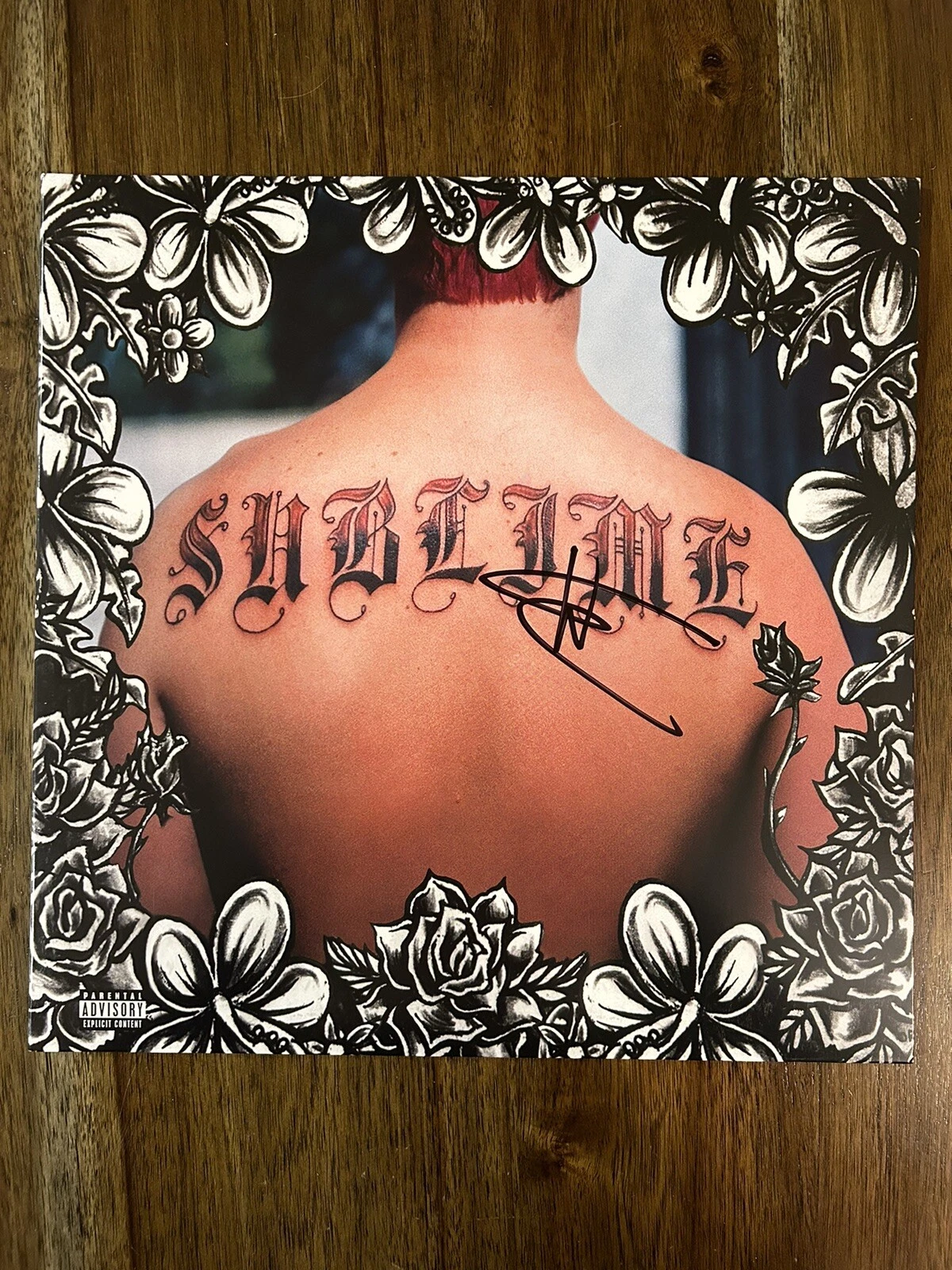 Eric Wilson ‘Sublime’ Bassist Signed Vinyl Album ‘Self Titled’ Beckett