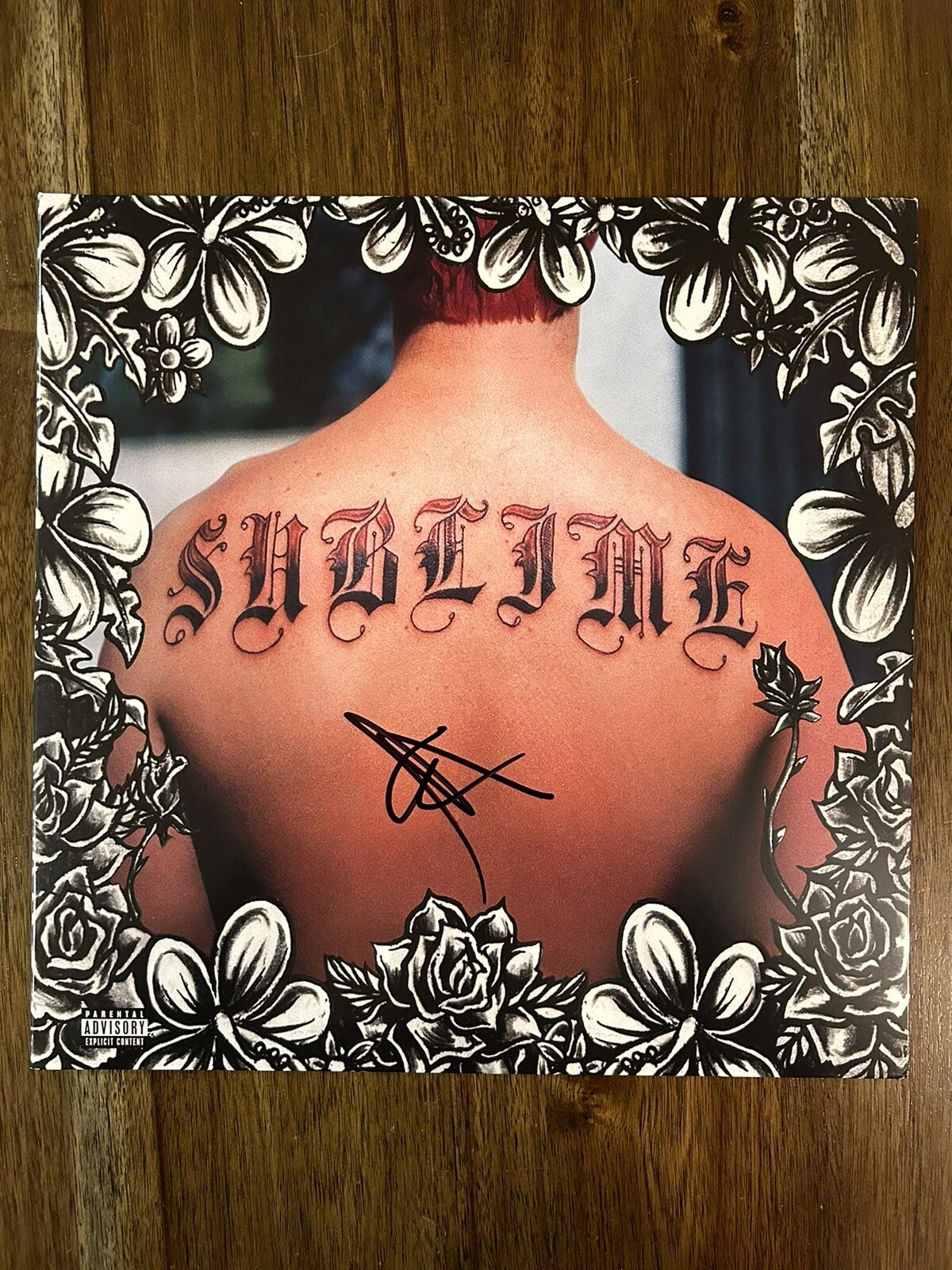 Eric Wilson ‘Sublime’ Bassist Signed Vinyl Album ‘Self Titled’ Beckett