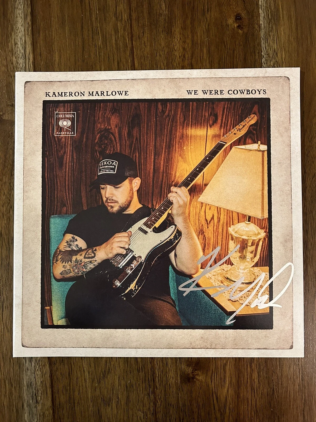 ‘Kameron Marlowe’ Signed Vinyl Album ‘We Were Cowboys’ Country Singer Beckett