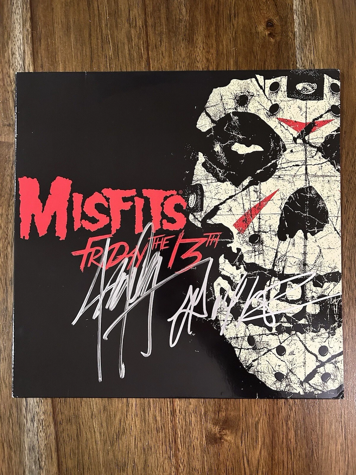 Jerry Only & Doyle ‘Misfits’ Signed Vinyl Album ‘Friday The 13th’ Beckett PROOF