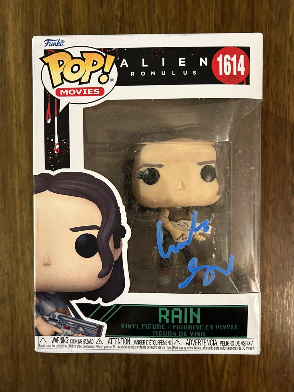 Cailee Spaeny ‘Alien: Romulus’ Signed Autograph Funko Pop ‘Rain ...