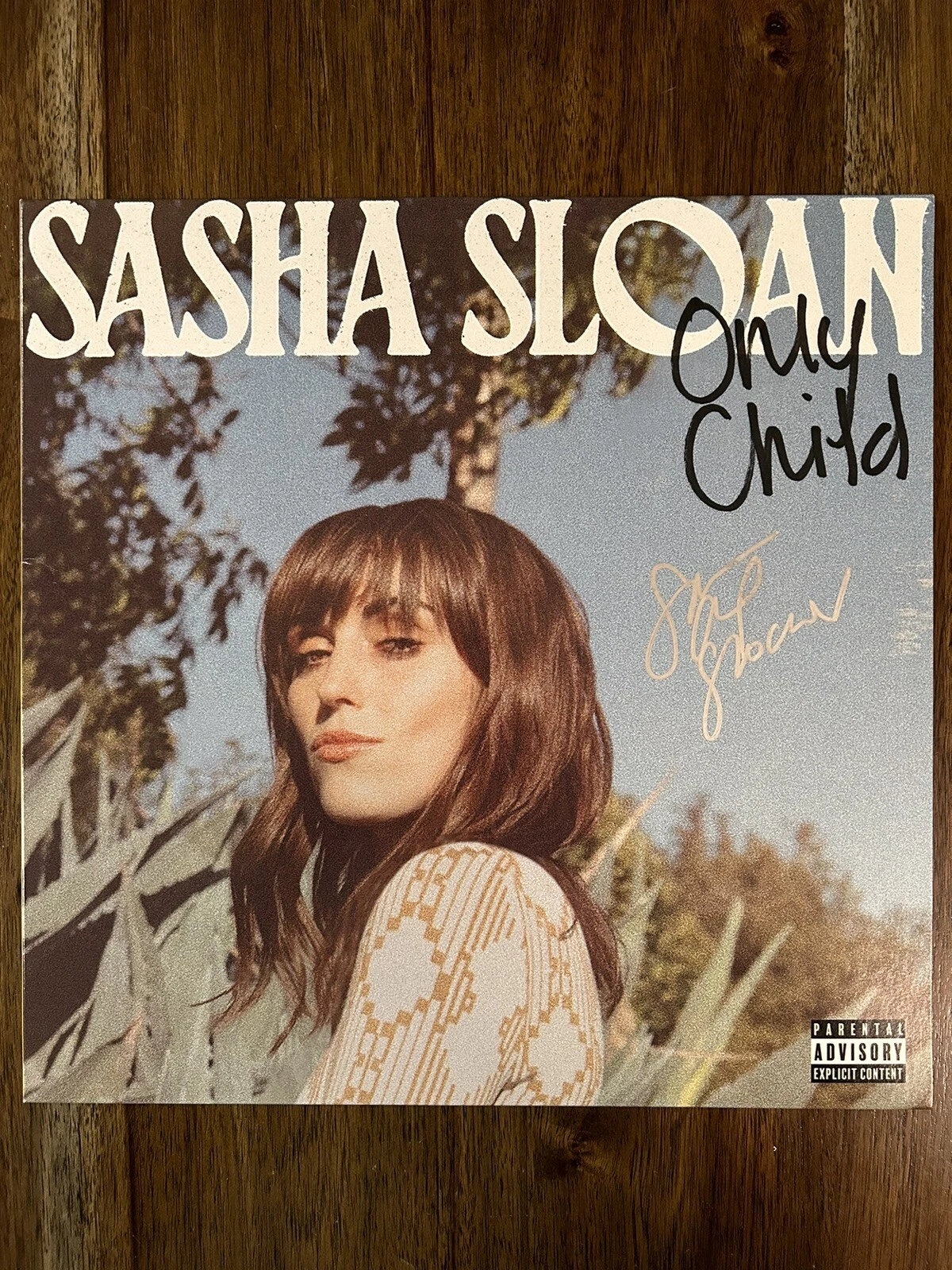 ‘Sasha Alex Sloan’ Signed Vinyl Album ‘Only Child’ Pop Singer Beckett