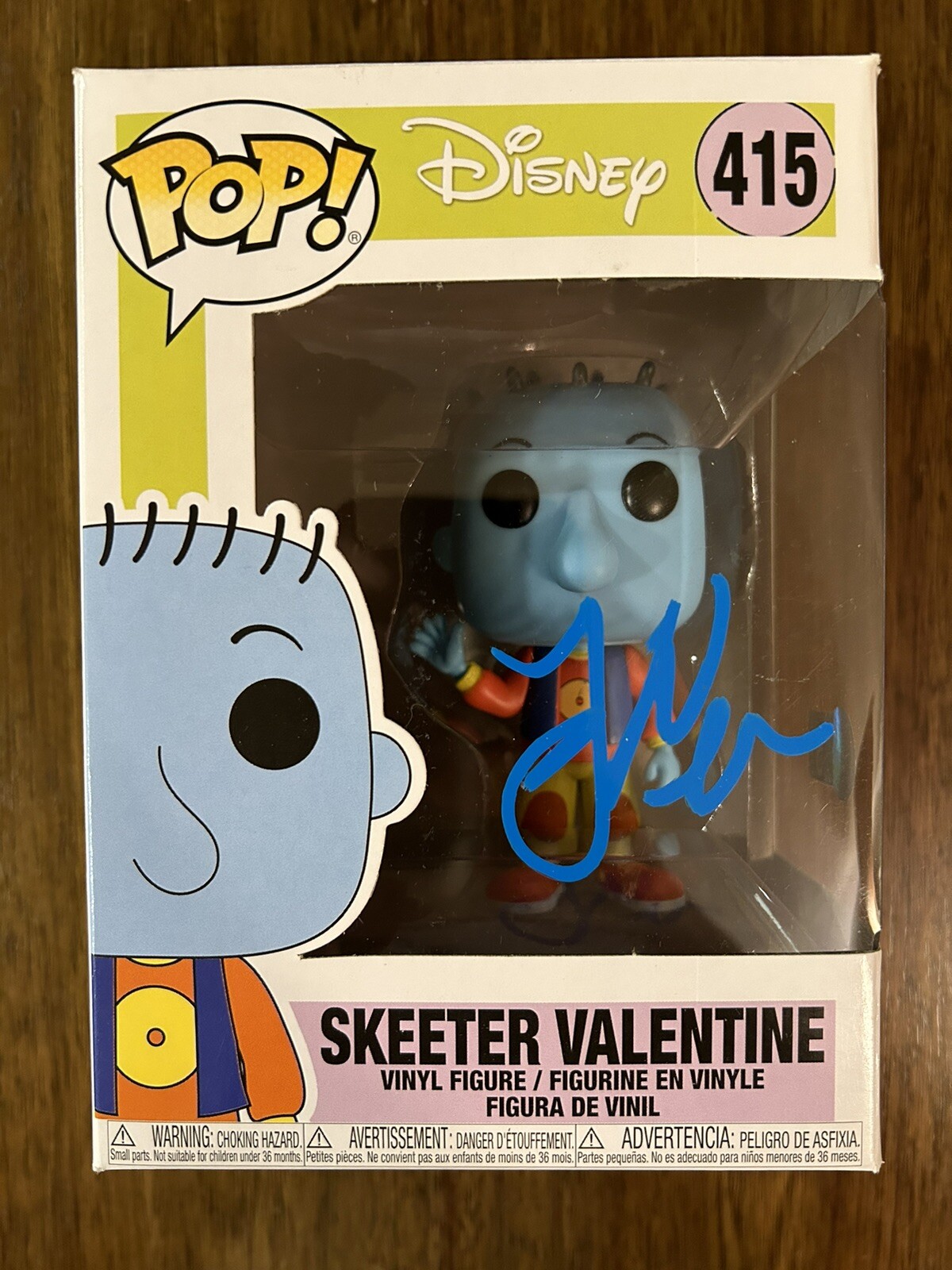 Fred Newman ‘Doug’ Signed Funko Pop ‘Skeeter Valentine’ Beckett Certified RARE