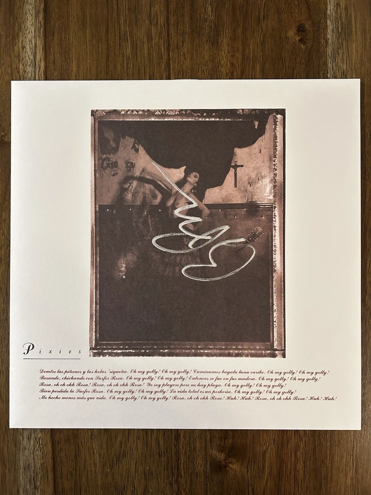 Black Francis ‘The Pixies’ Signed ‘Surfer Rosa’ Vinyl Beckett Frank Black