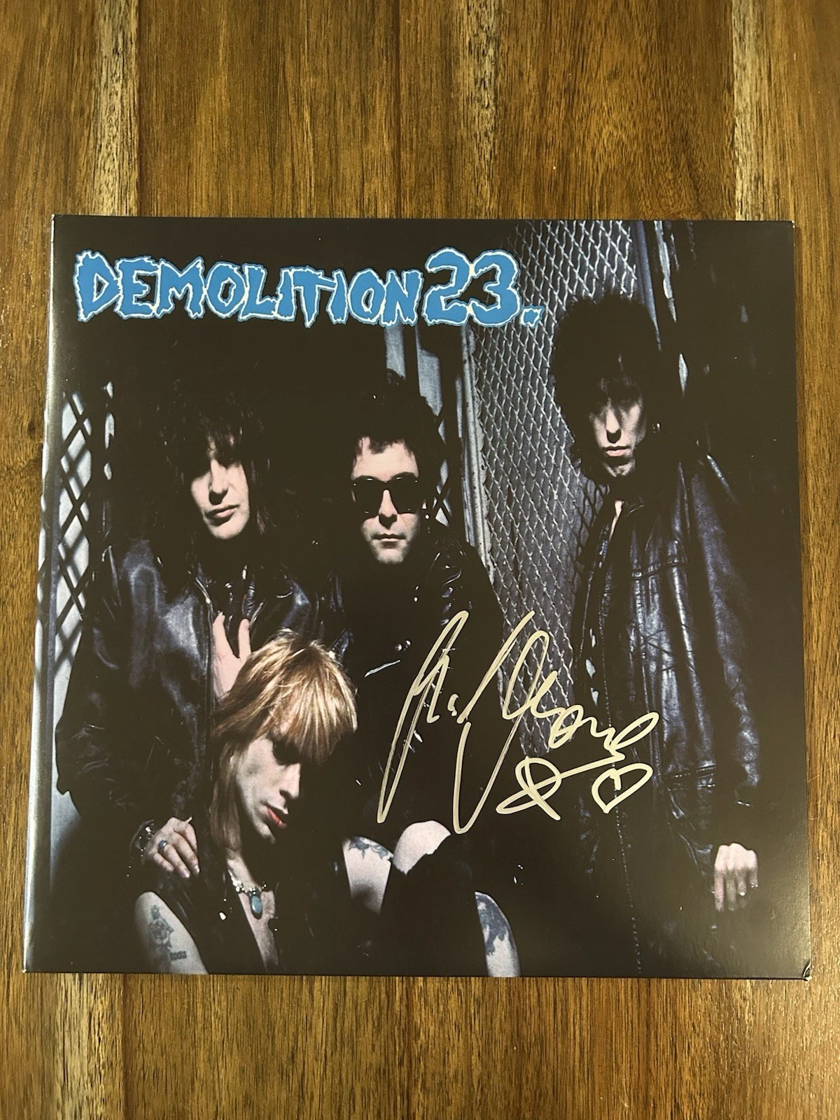 Michael Monroe ‘Demolition 23’ Band Signed Vinyl Album Hanoi Rocks Beckett