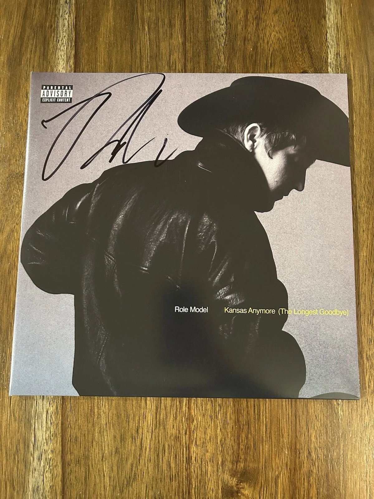 ‘Role Model’ Signed Vinyl Album ‘Kansas Anymore’ Beckett Certified