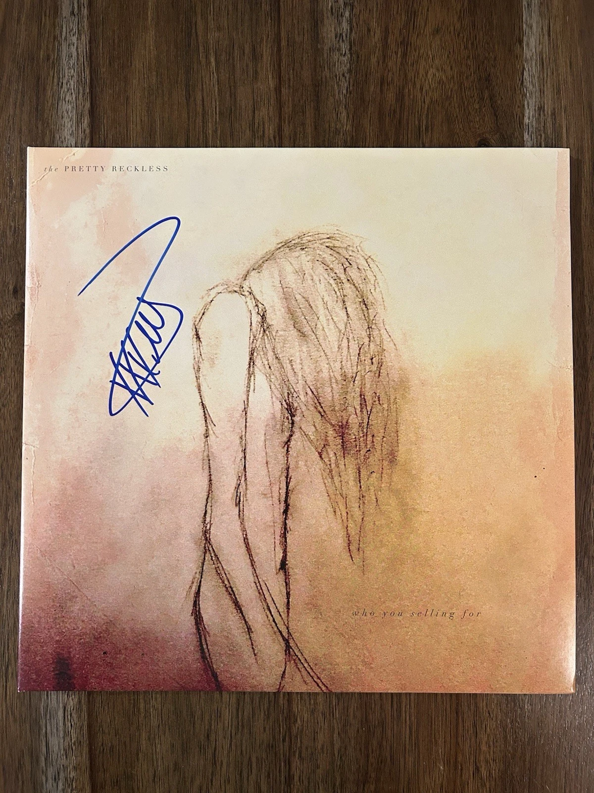 Taylor Momsen The Pretty Reckless Signed Who You Selling For Vinyl Album Beckett